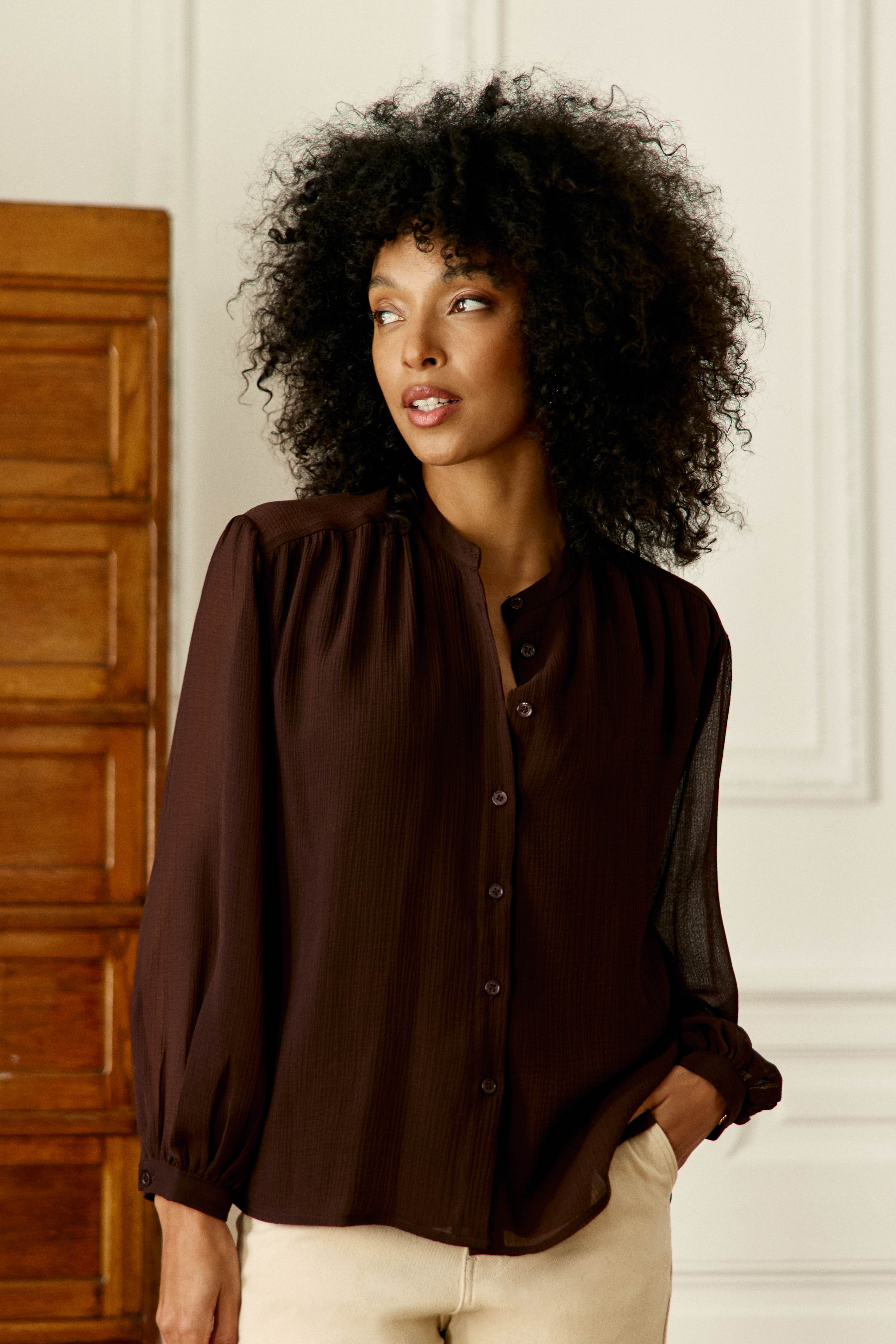 Brindo - Blouse droite