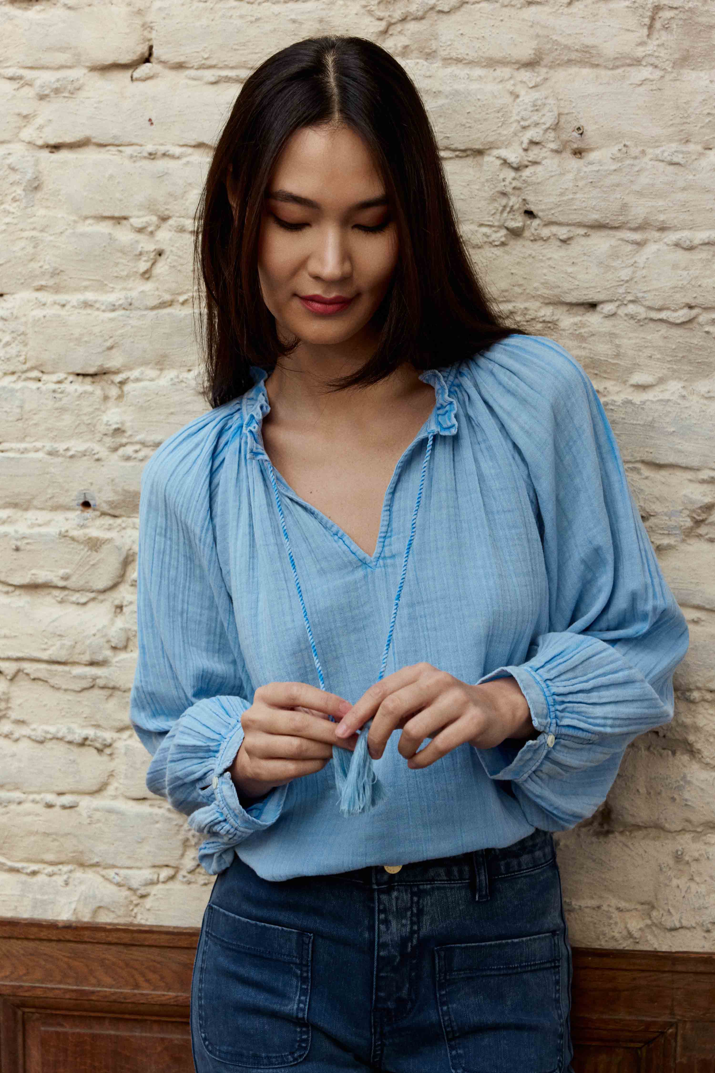 Blouse Briska - Ciel