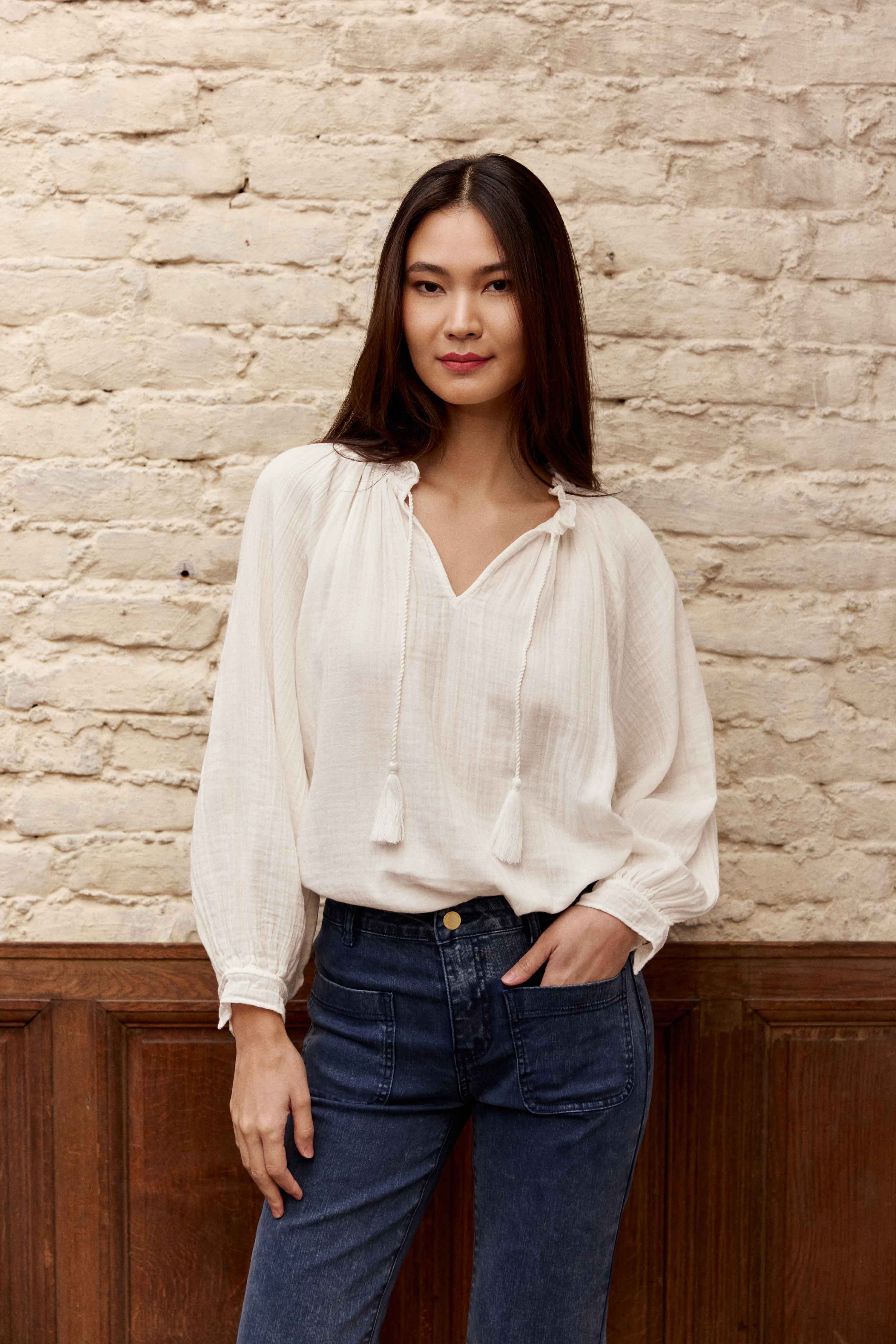 Blouse Briska - Ecru