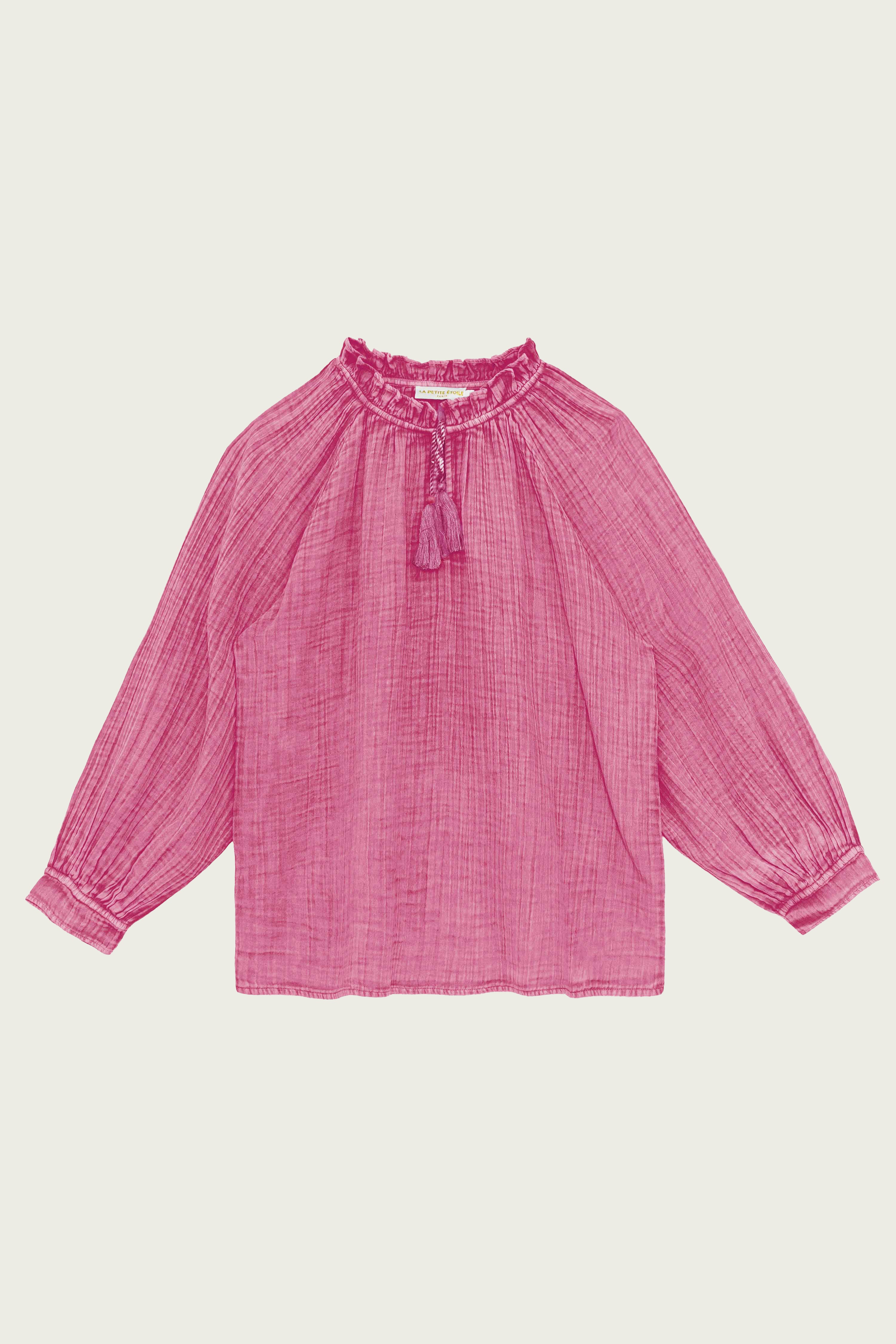 Blouse Briska - Framboise