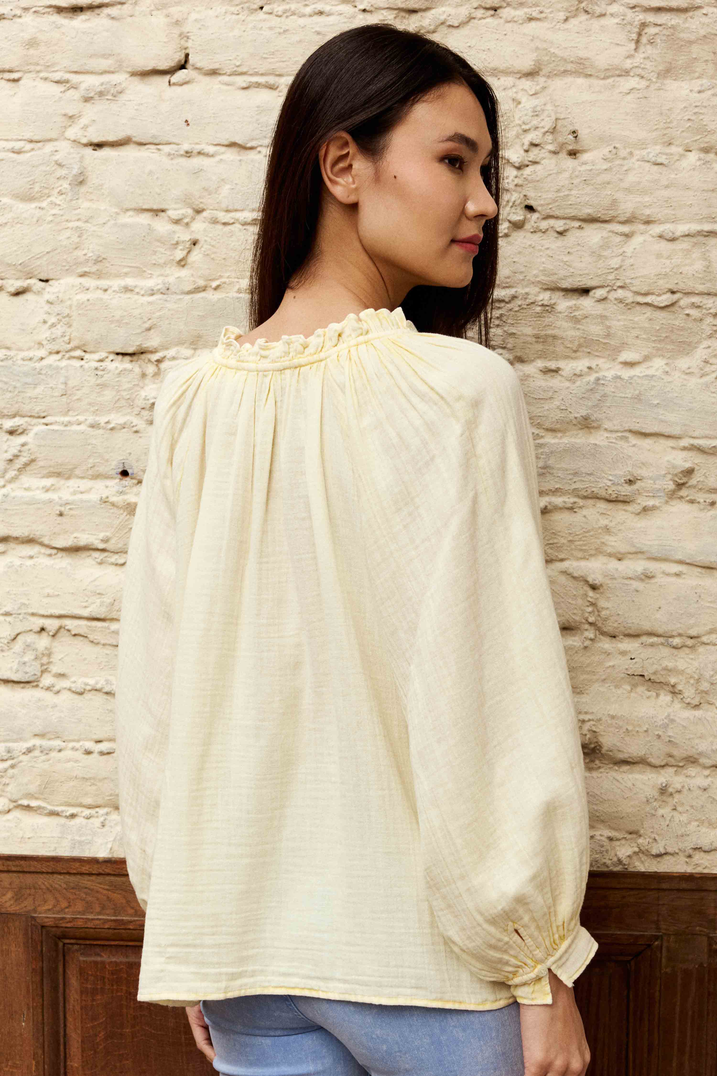Blouse Briska - Jaune
