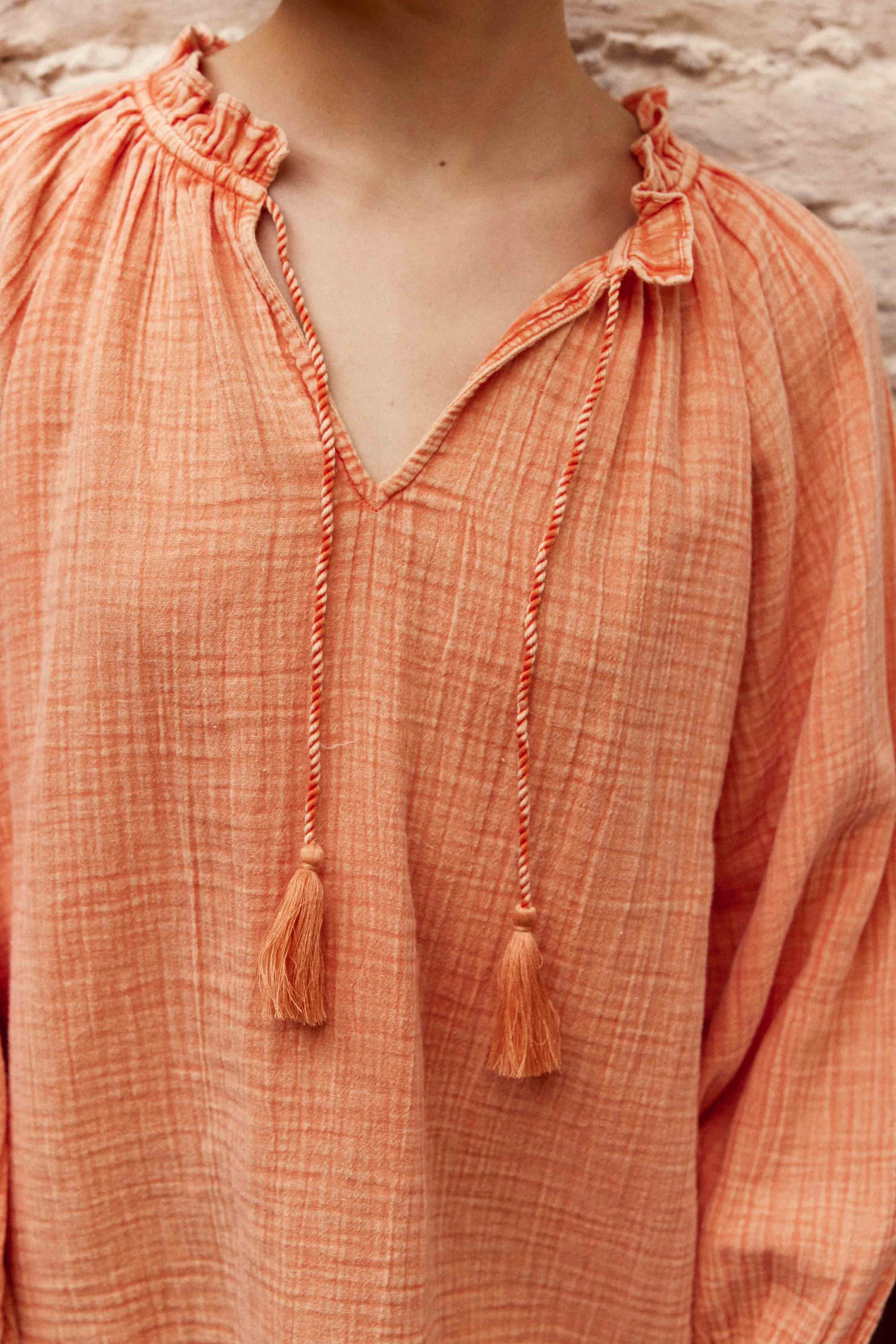 Blouse Briska - Orange