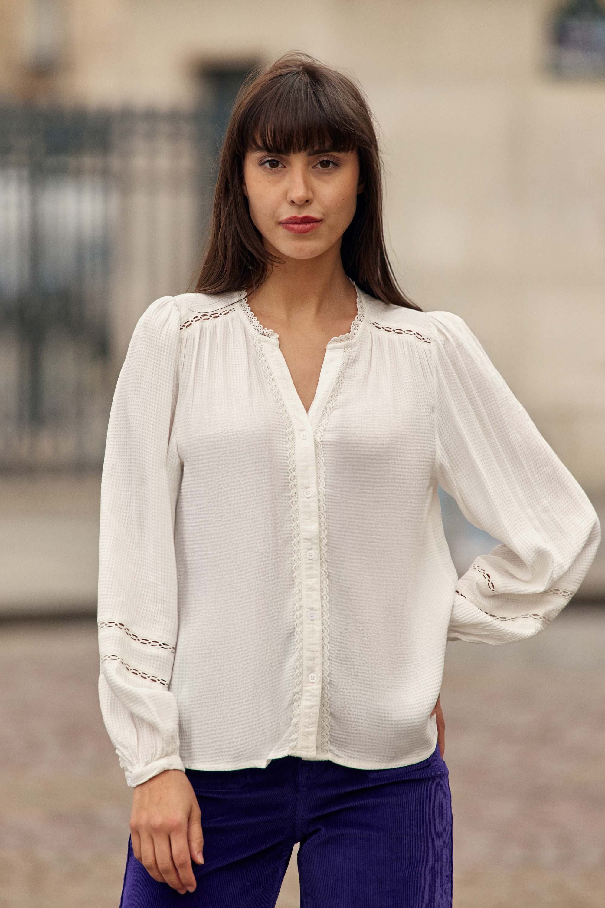 Blouse Brookie - Ecru