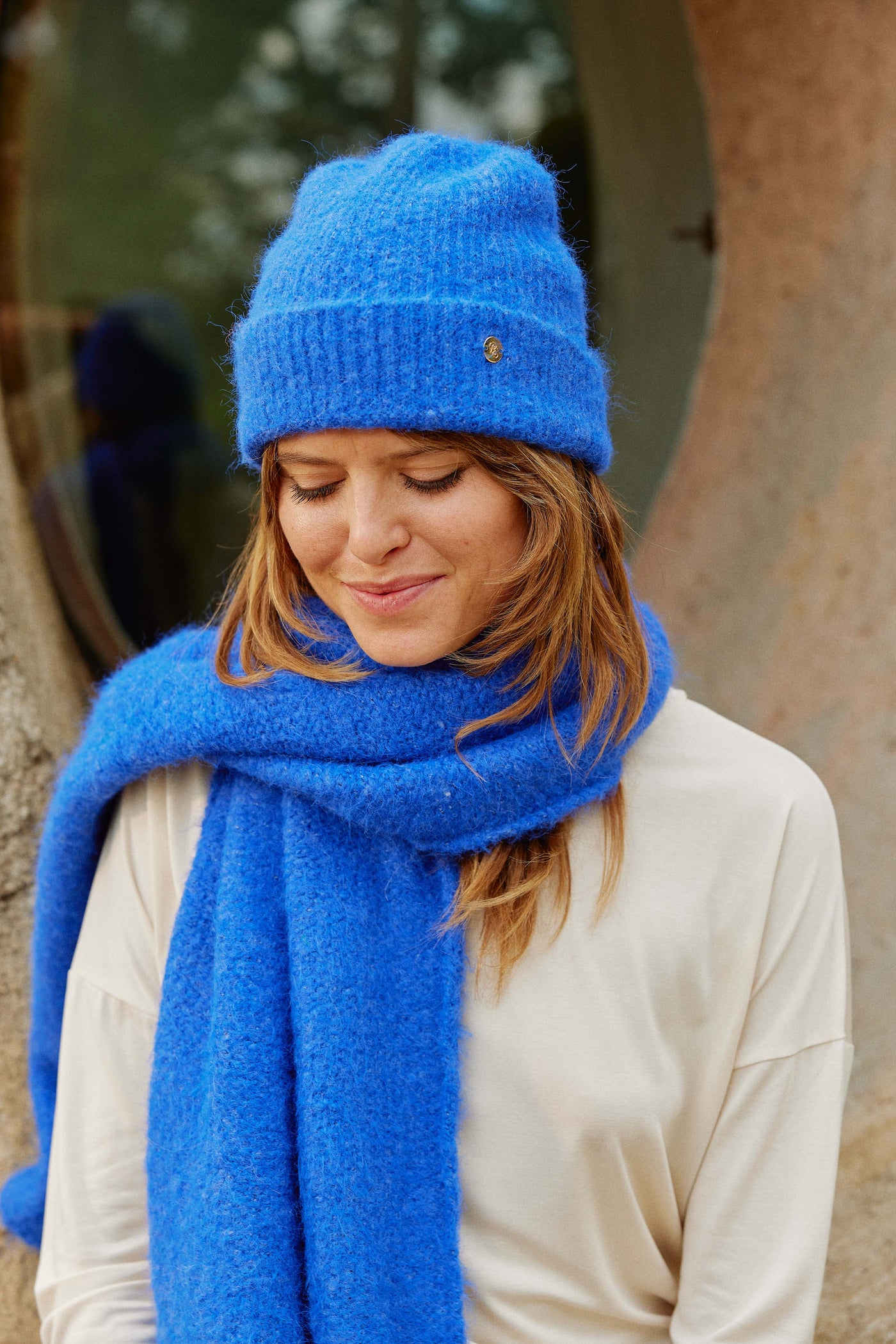 Bonnet Calia - Bleu