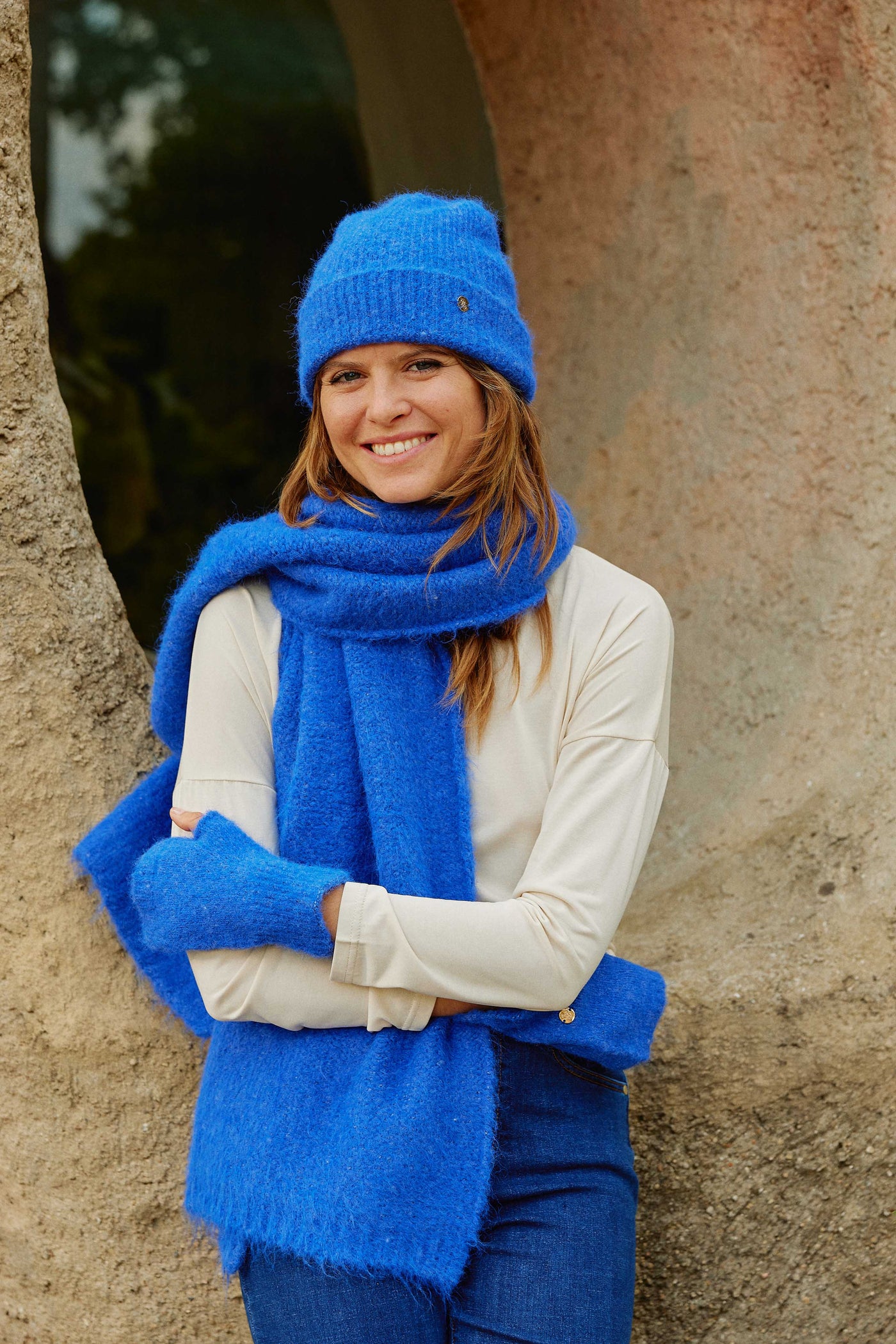 Bonnet Calia - Bleu