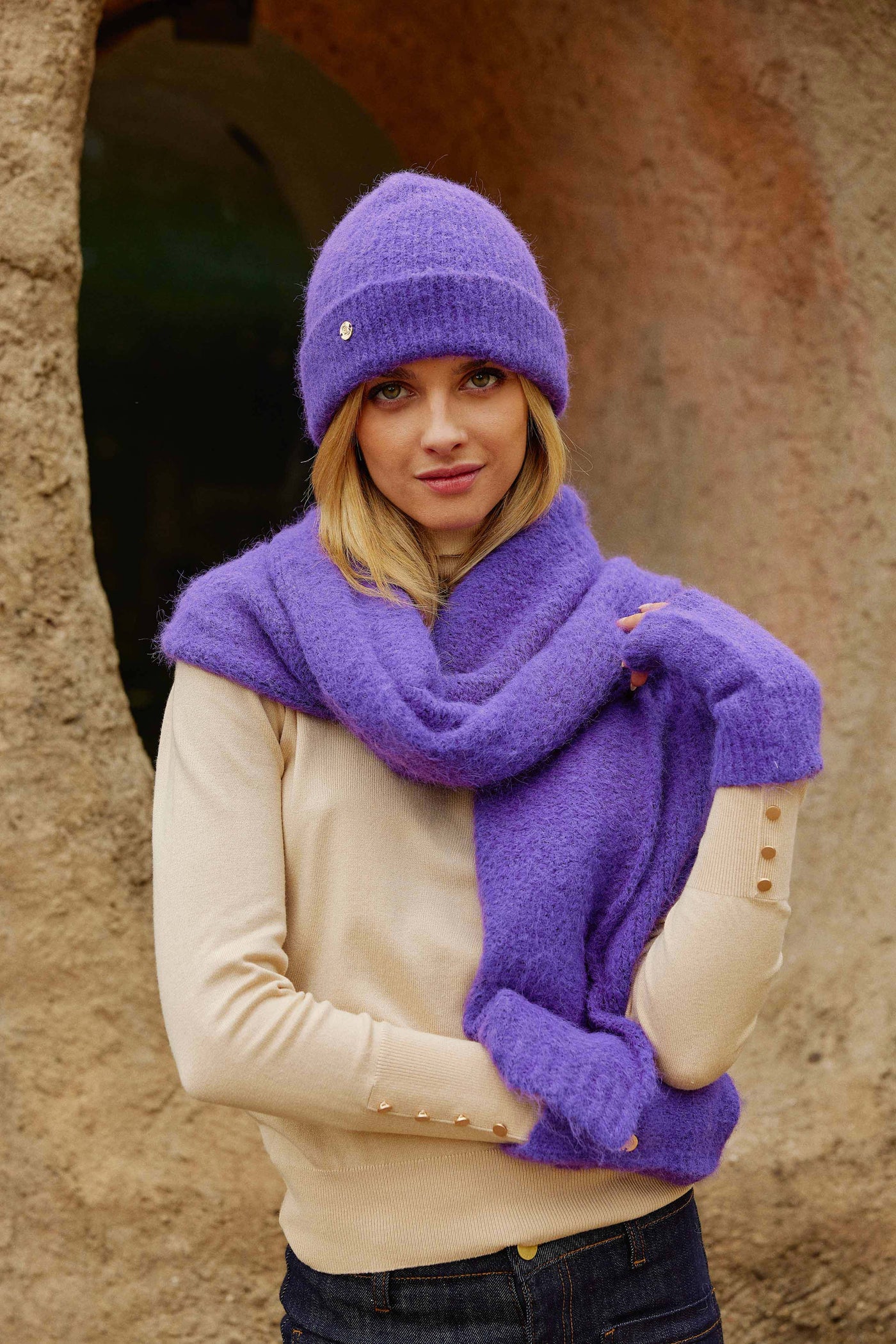 Bonnet Calia - Violet