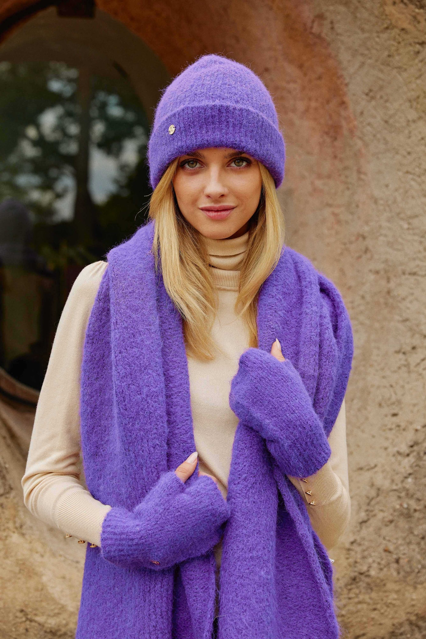 Bonnet Calia - Violet