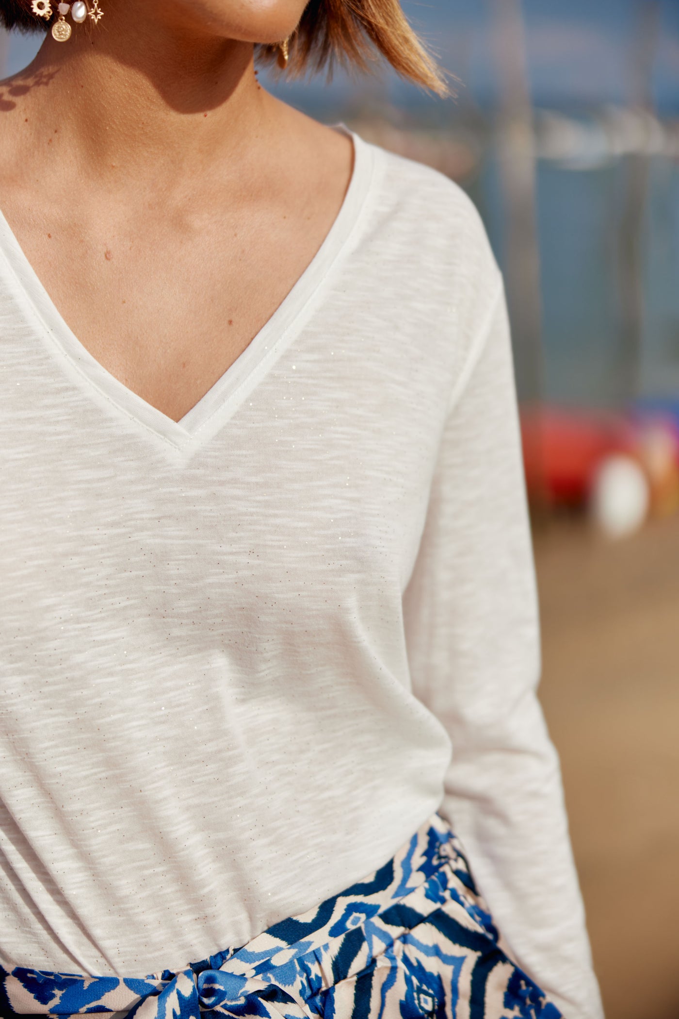 T-shirt Calliopy - Ecru