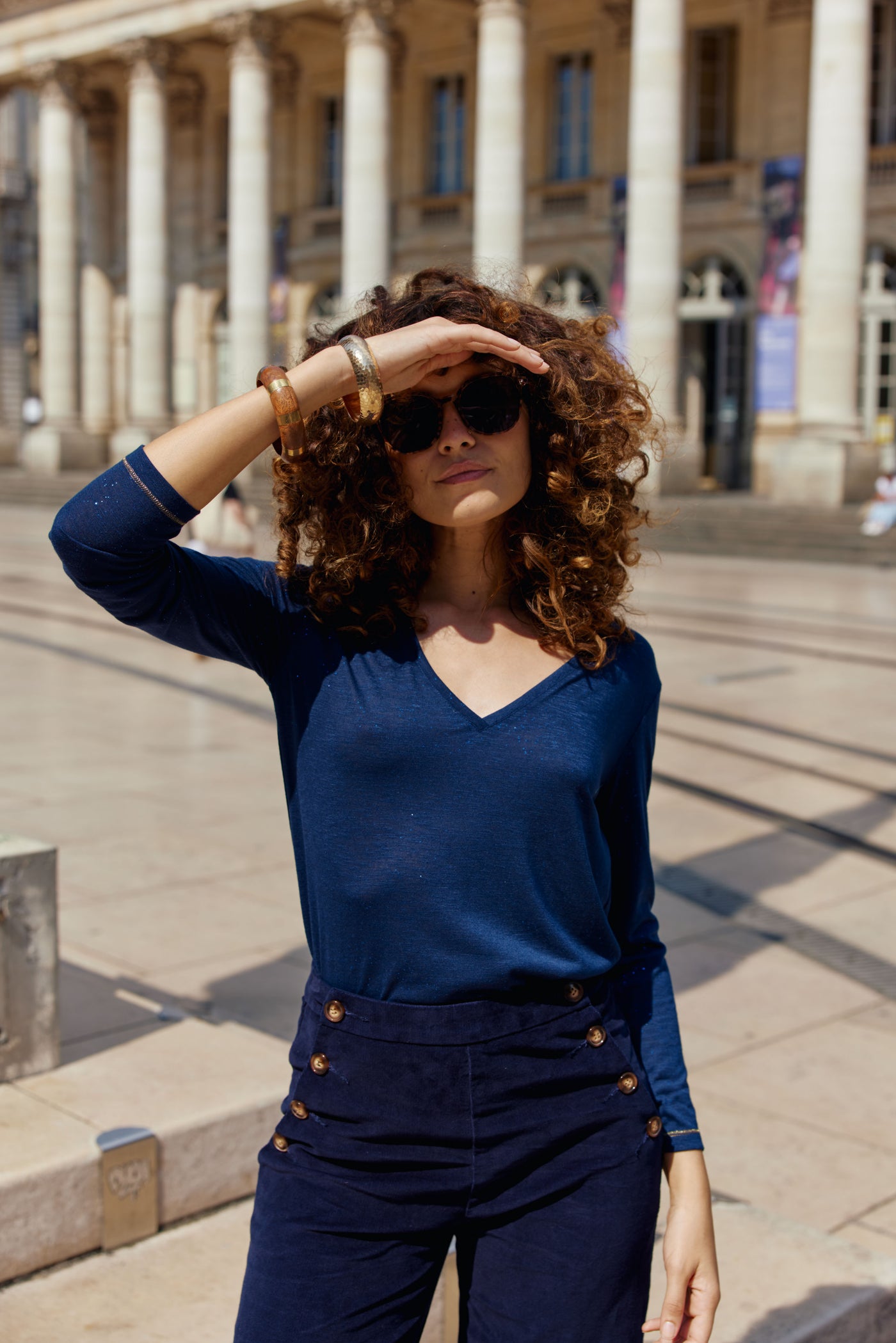 T-shirt Calliopy - Marine