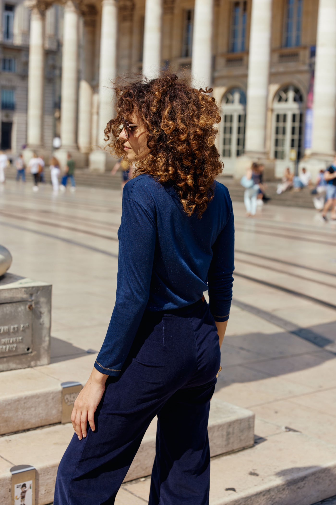 T-shirt Calliopy - Marine