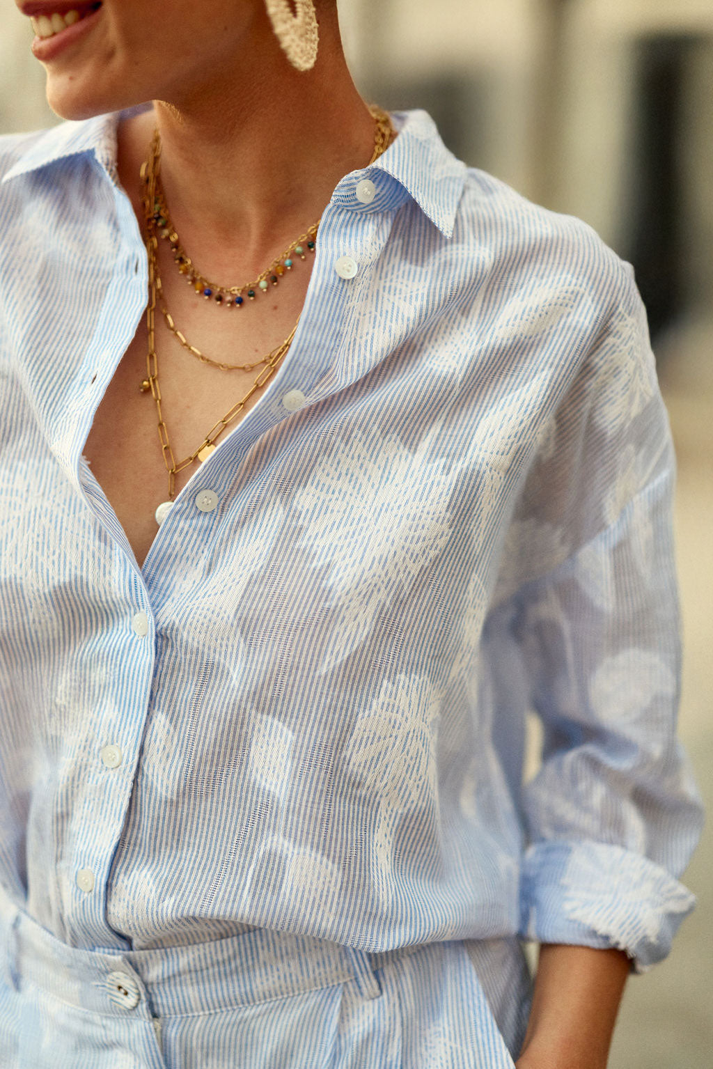 Chemisier en coton - Cara