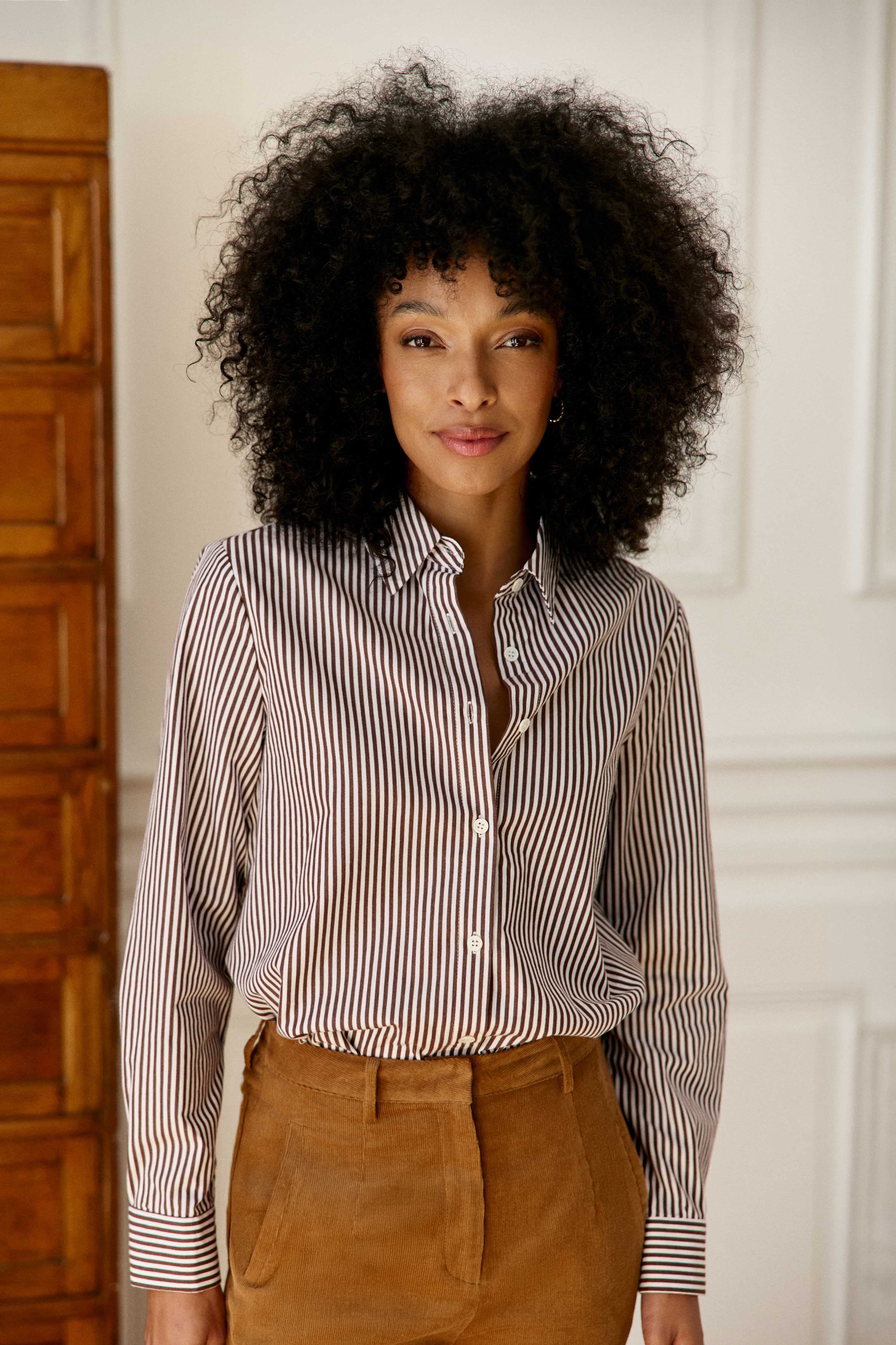 Carine - Chemise rayée