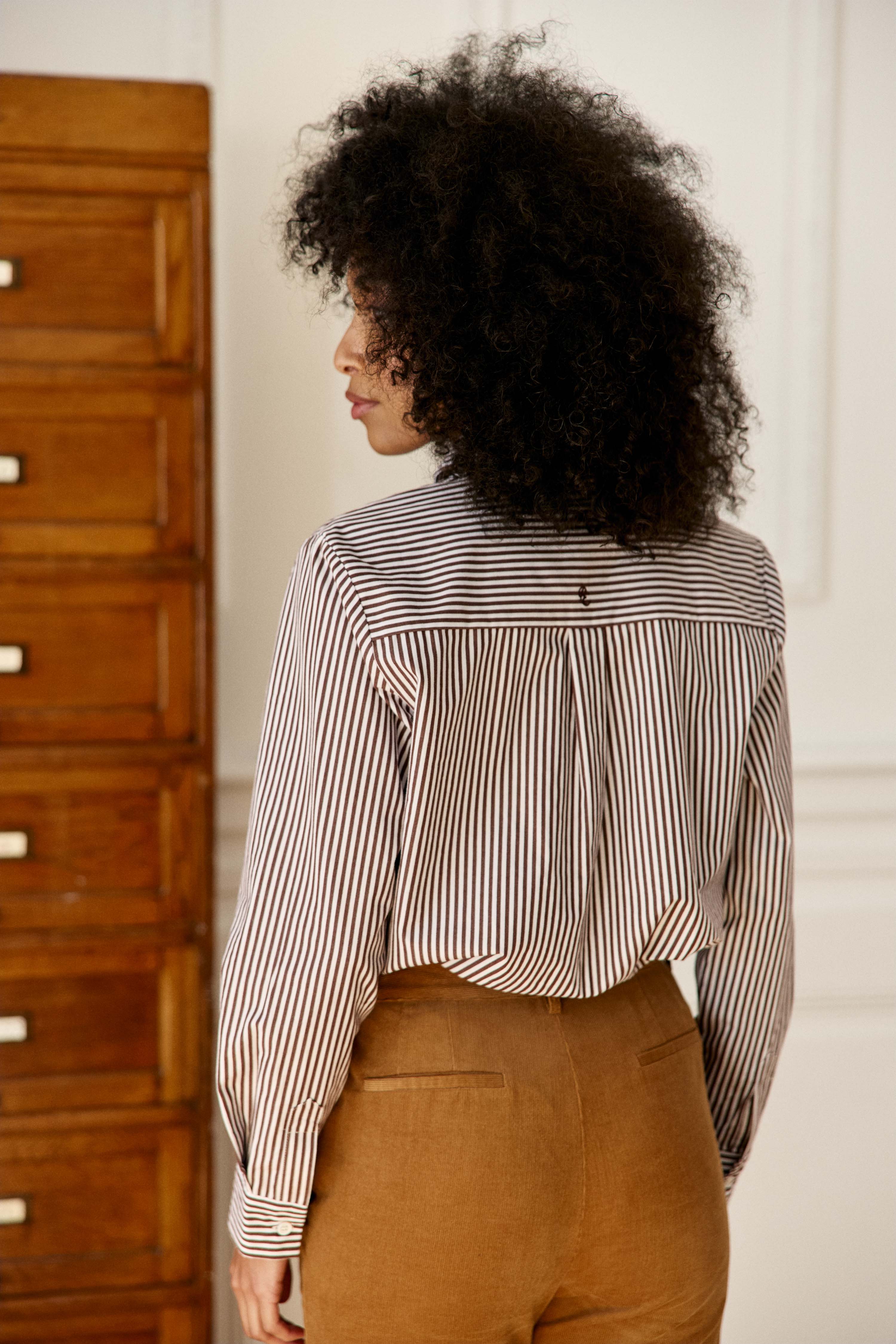 Carine - Chemise rayée