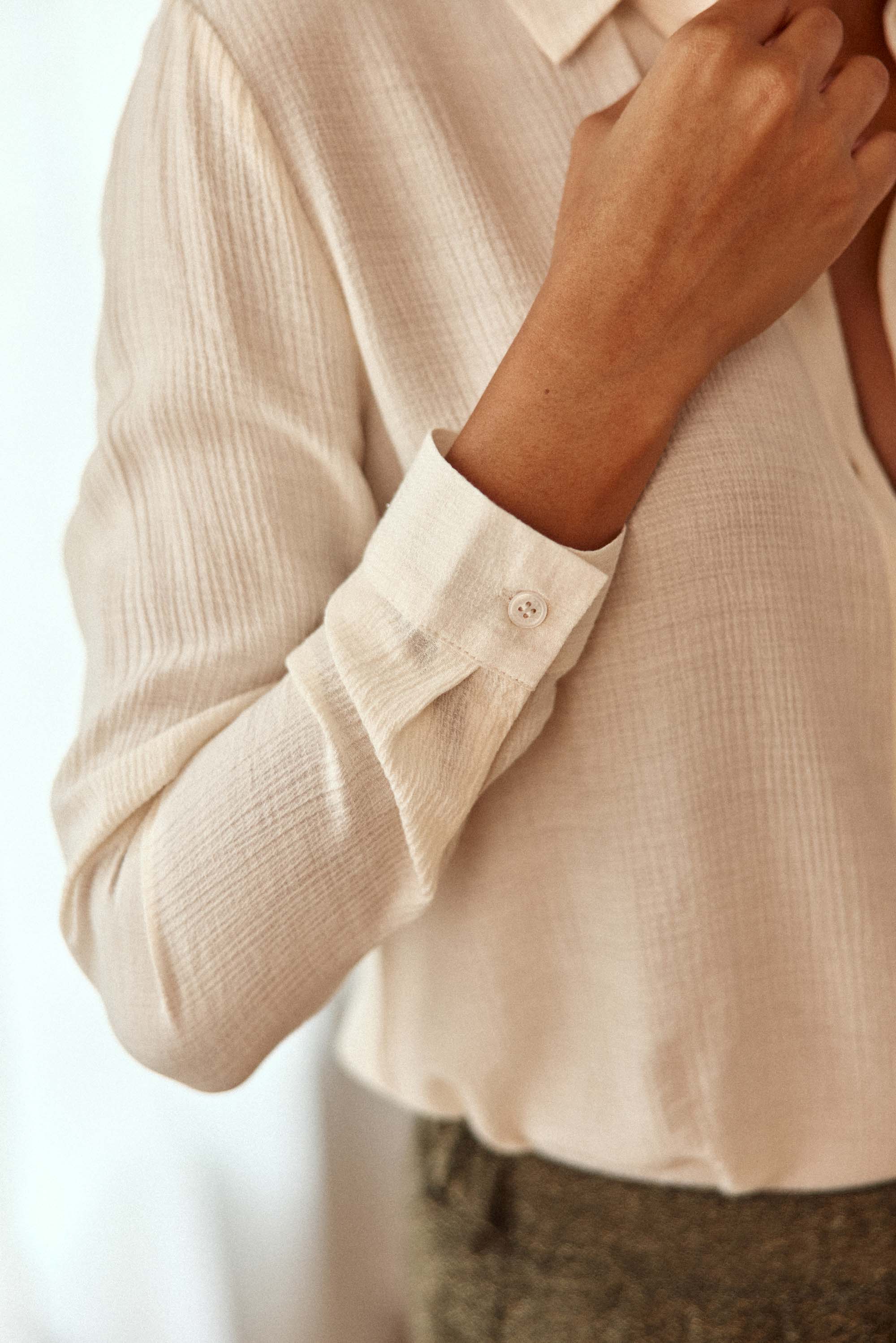 Chemise écrue - Caroline