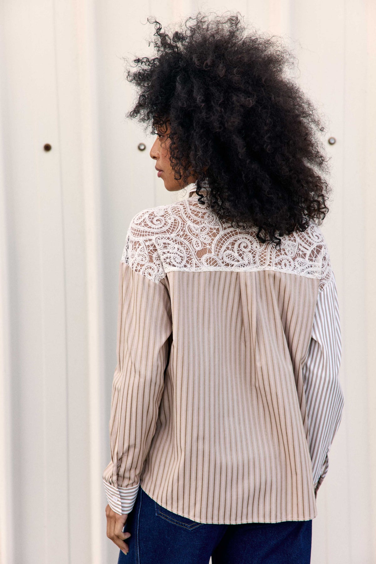 Celine - Chemise patchwork