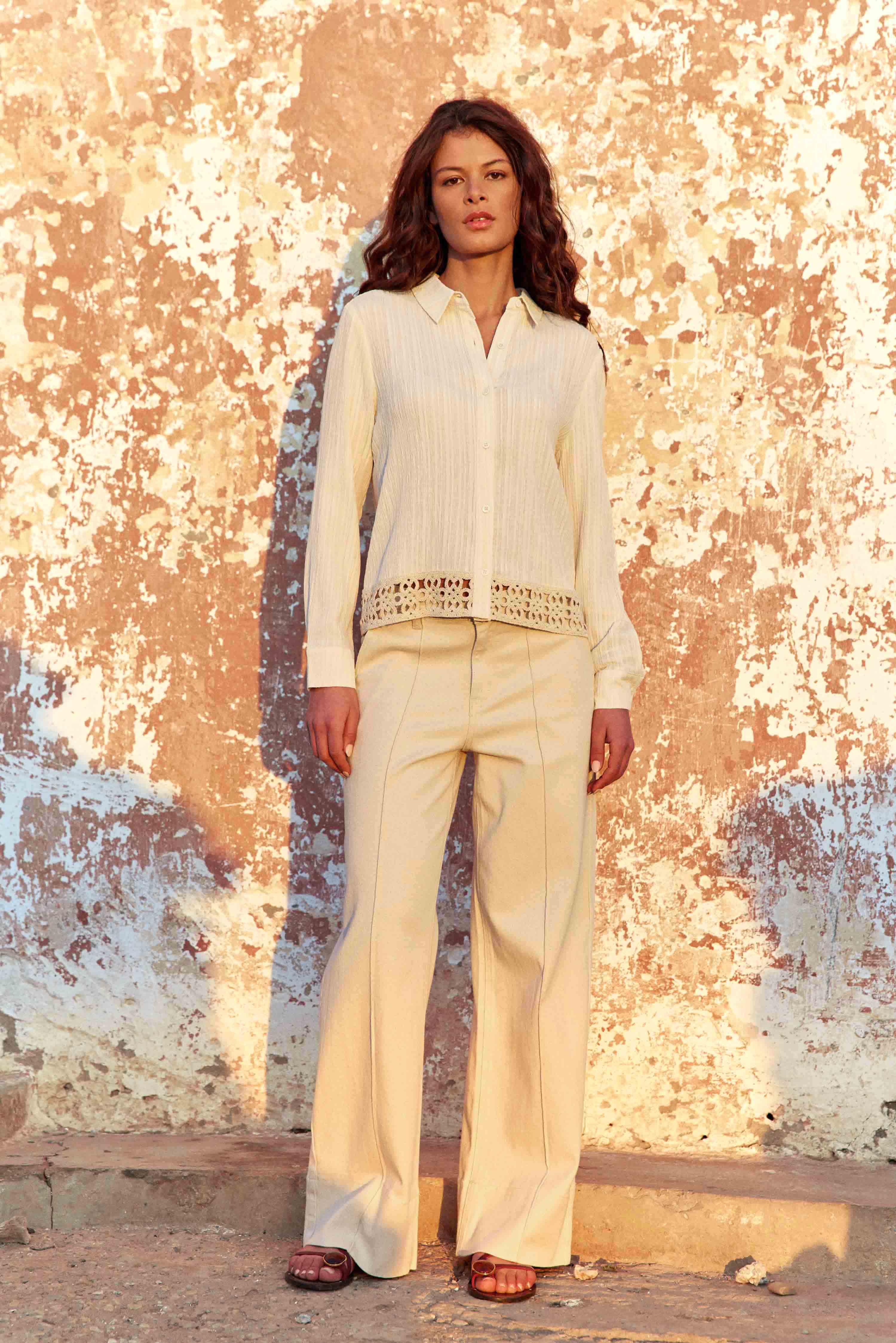 Chemisier Charlotte - Ecru