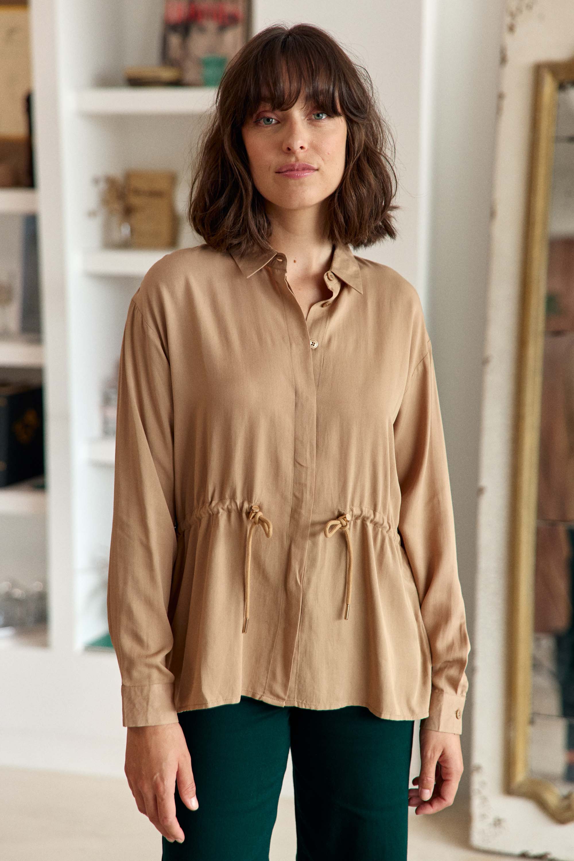 Chemisier Claris - Beige
