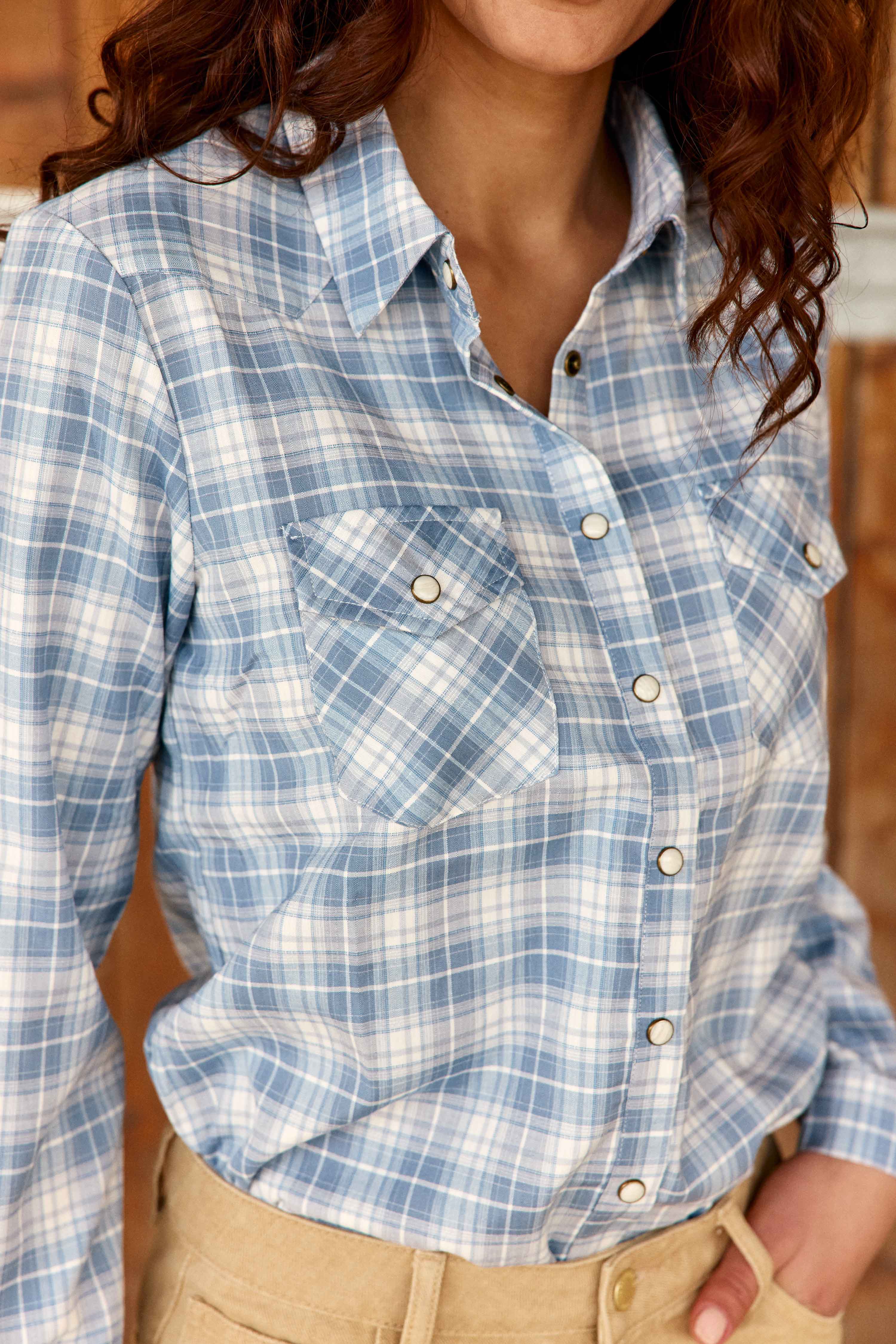 Clau - Chemise à carreaux