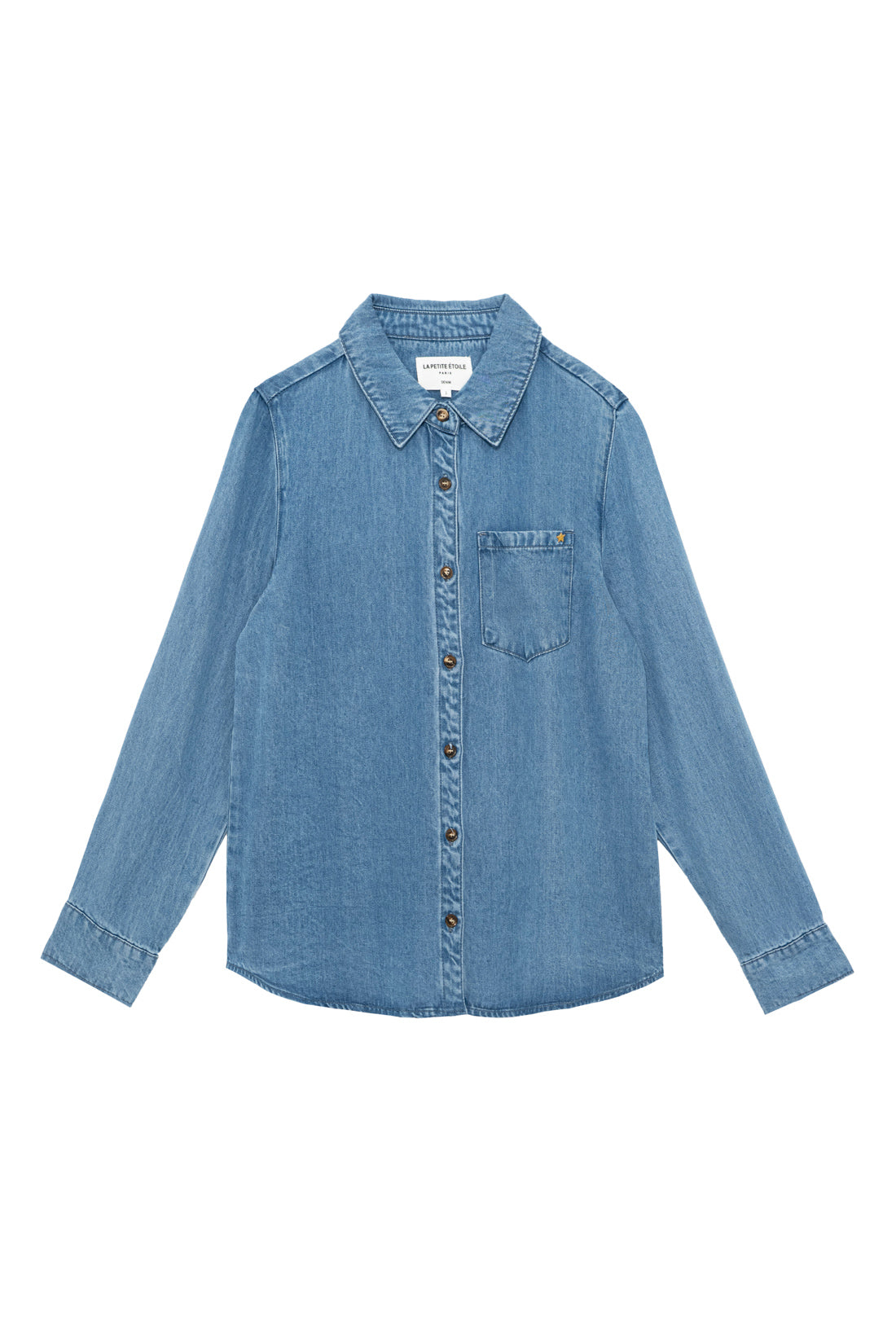 Chemisier effet denim stone - Clem
