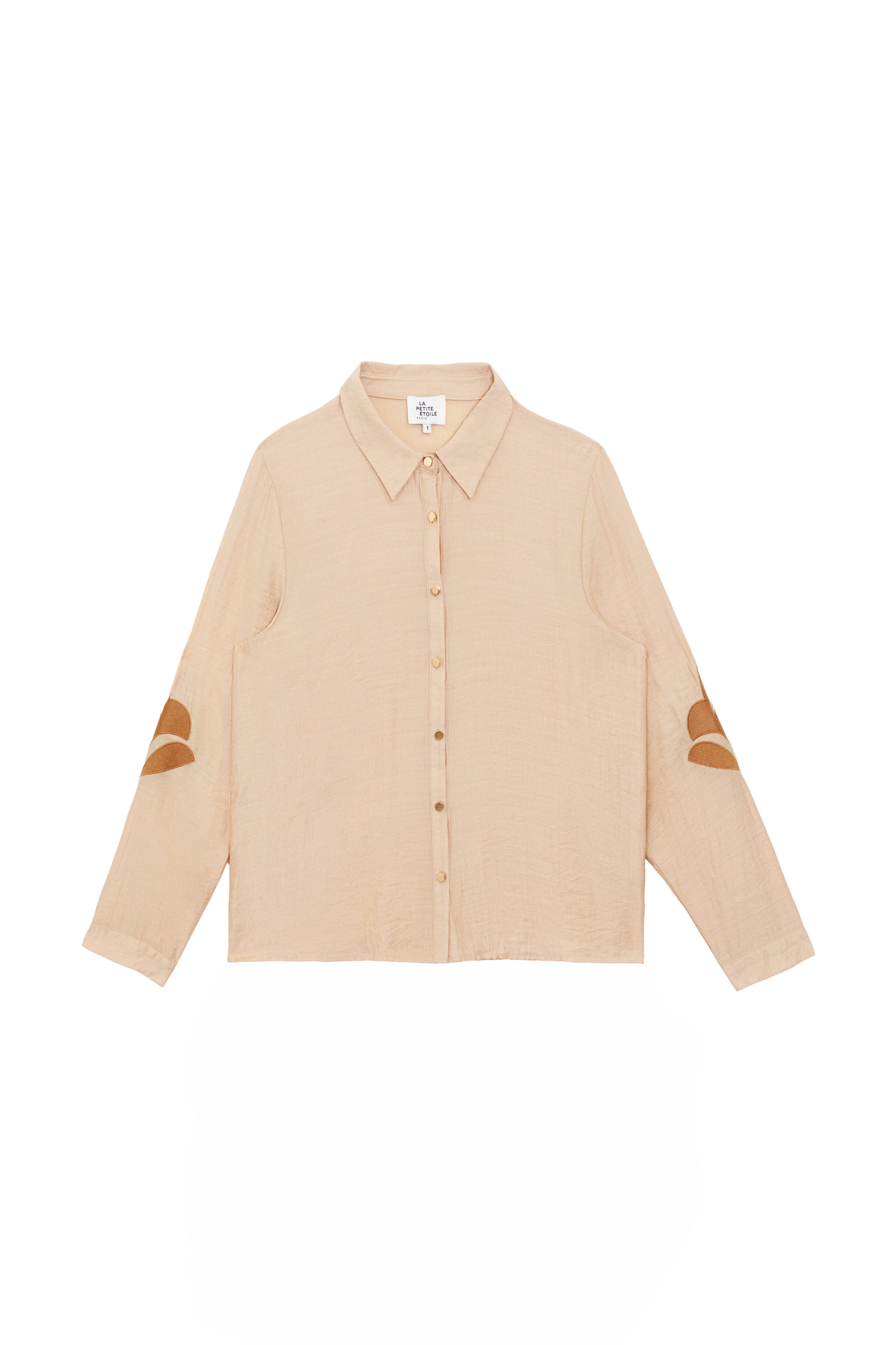 Waldrebe - Bestickte Bluse