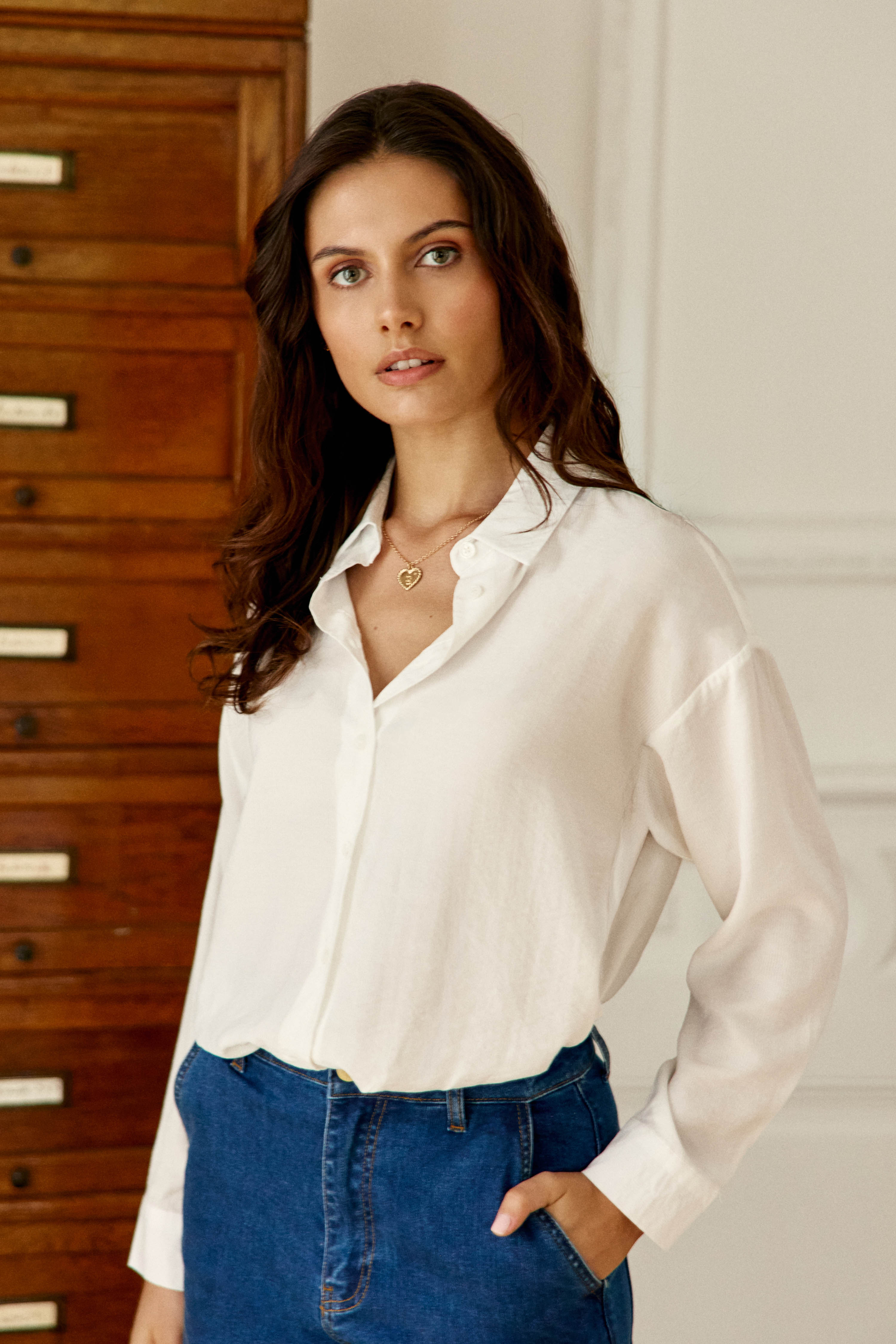Clonya - Chemise droite