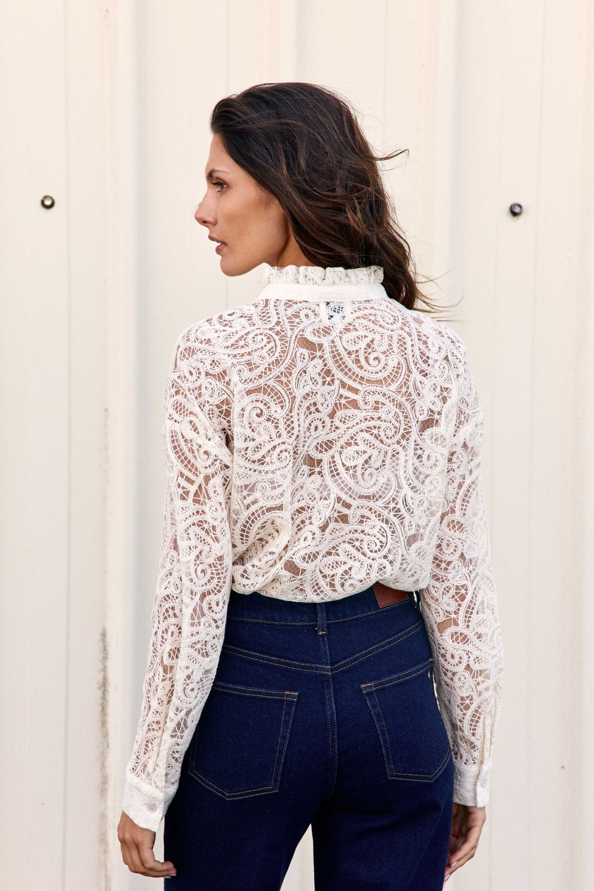 Clozya - Blouse en dentelle