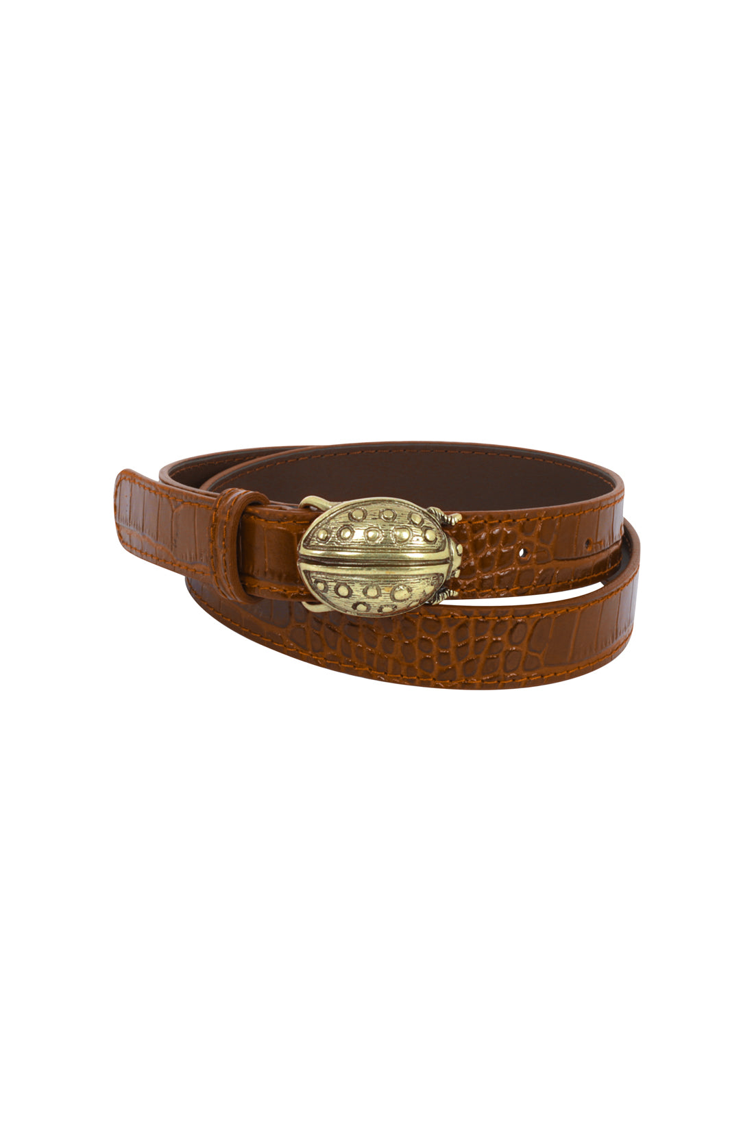 Ceinture Coccinelle - Marron