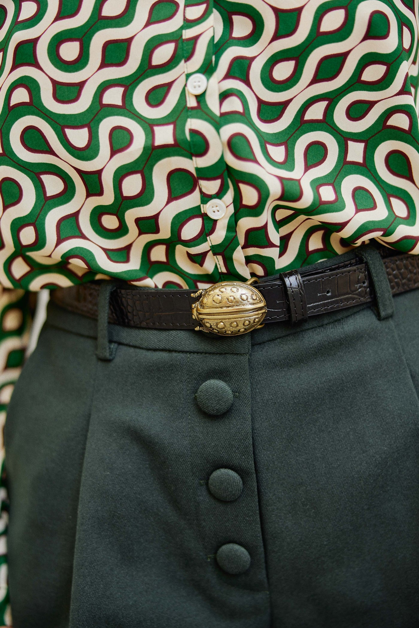 Ceinture Coccinelle - Noir