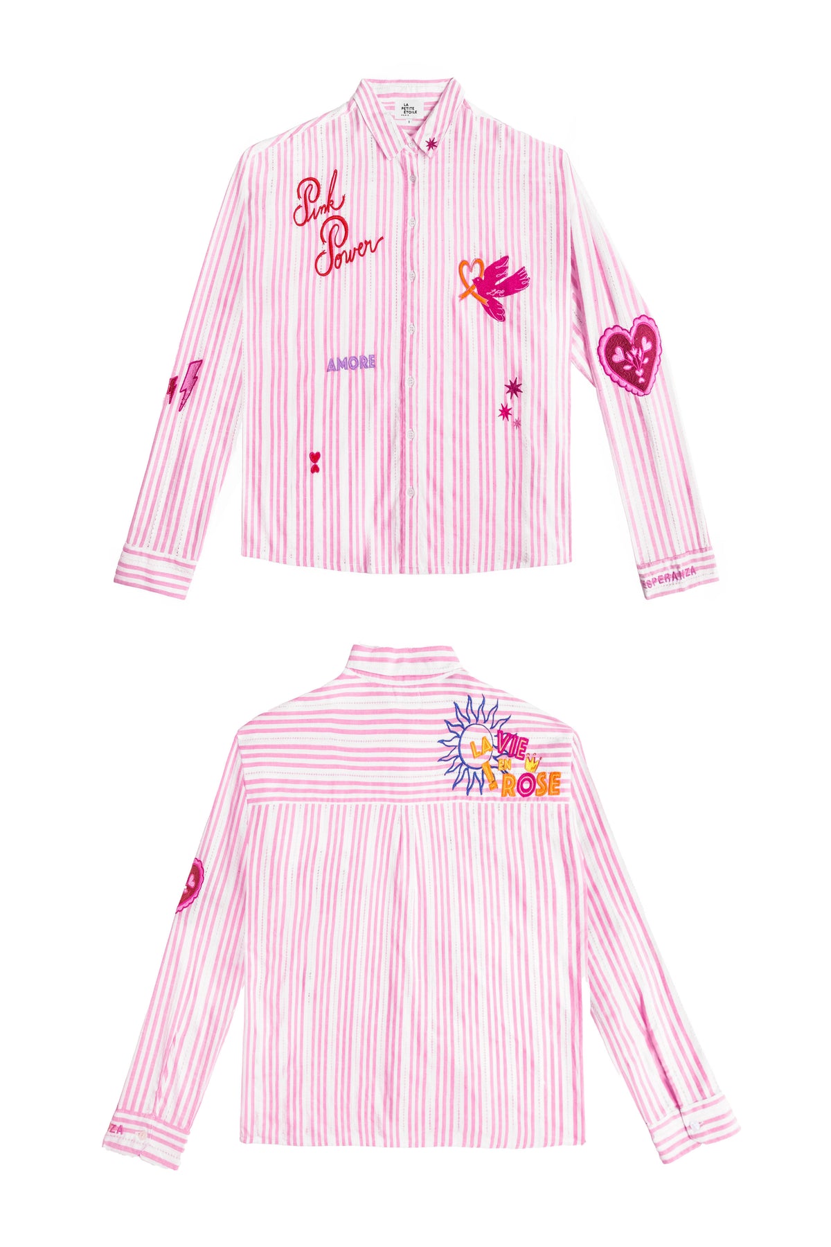 Coraline - Embroidered shirt