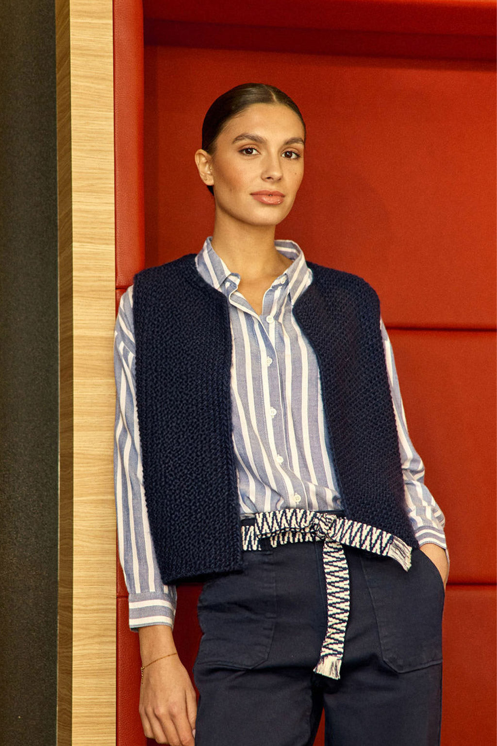 Gilet sans manches marine - Crea