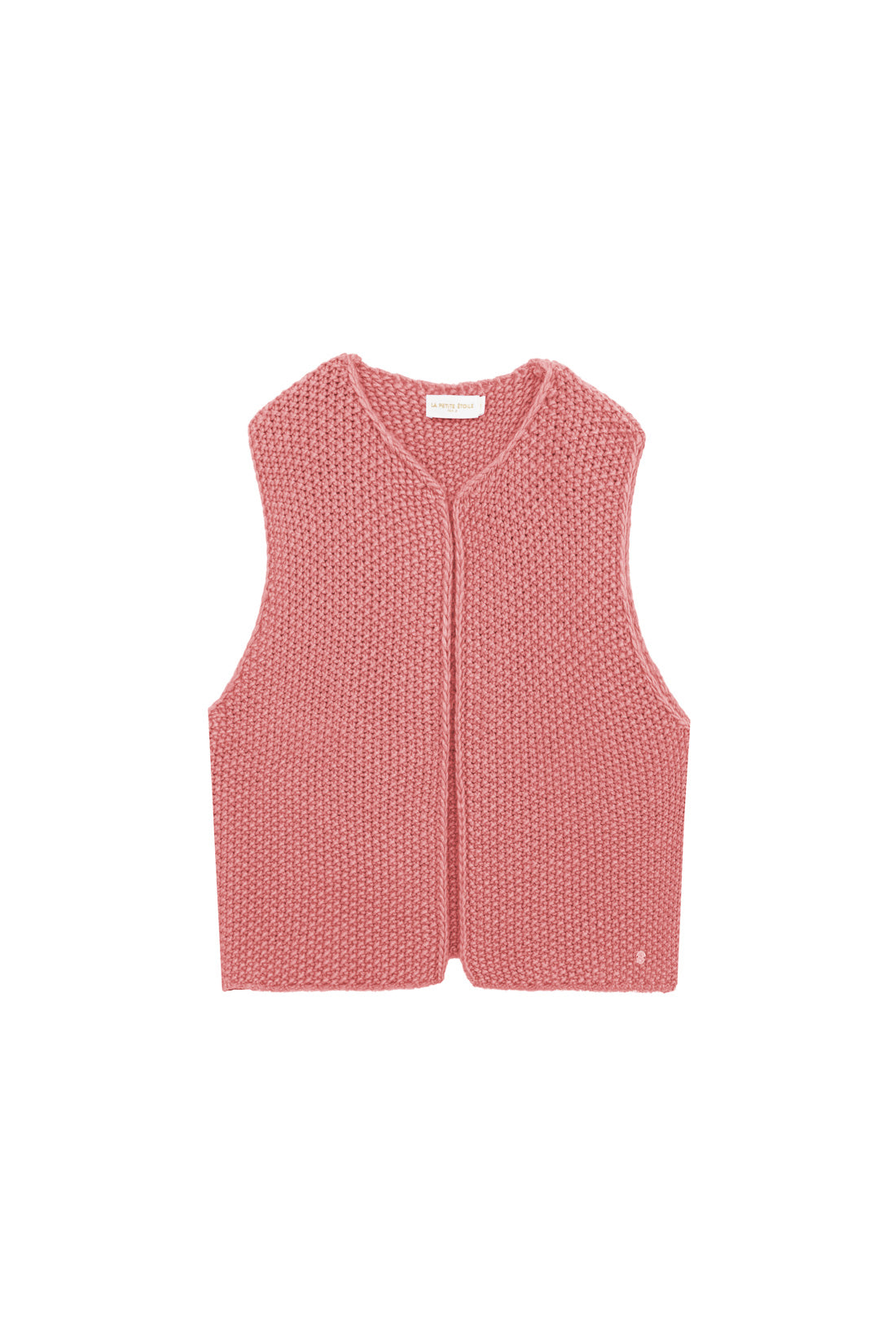 Old pink sleeveless vest - Crea