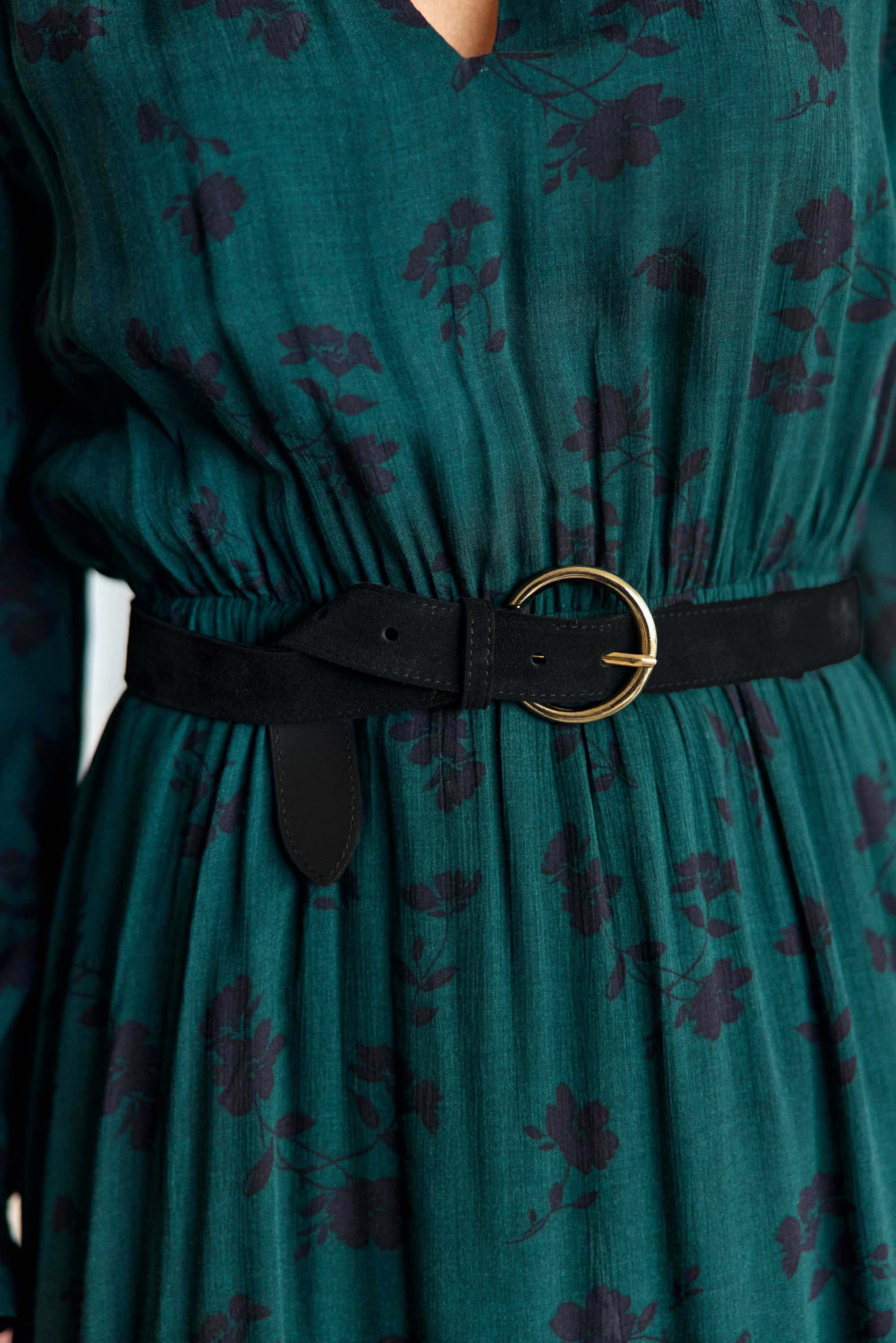 Ceinture cuir Dixon - Noir