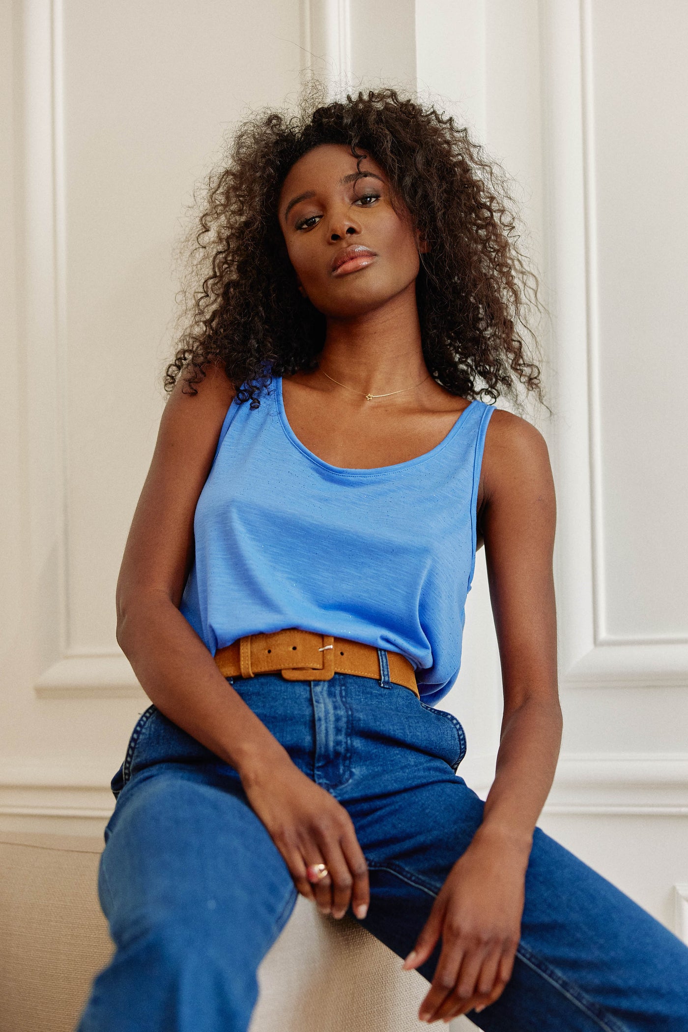 Ceinture Elma - Camel