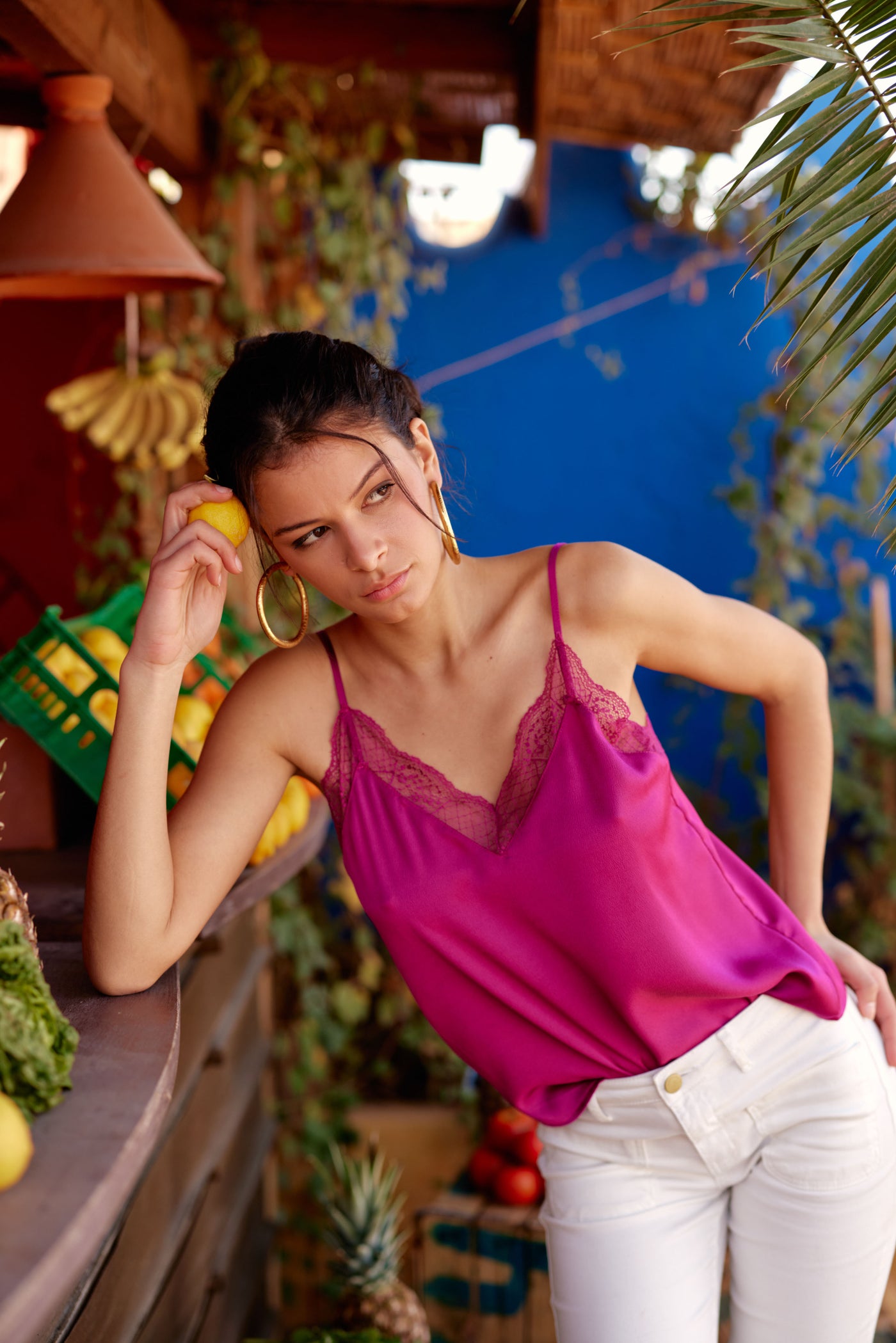 Tank top Elonore - Fuchsia