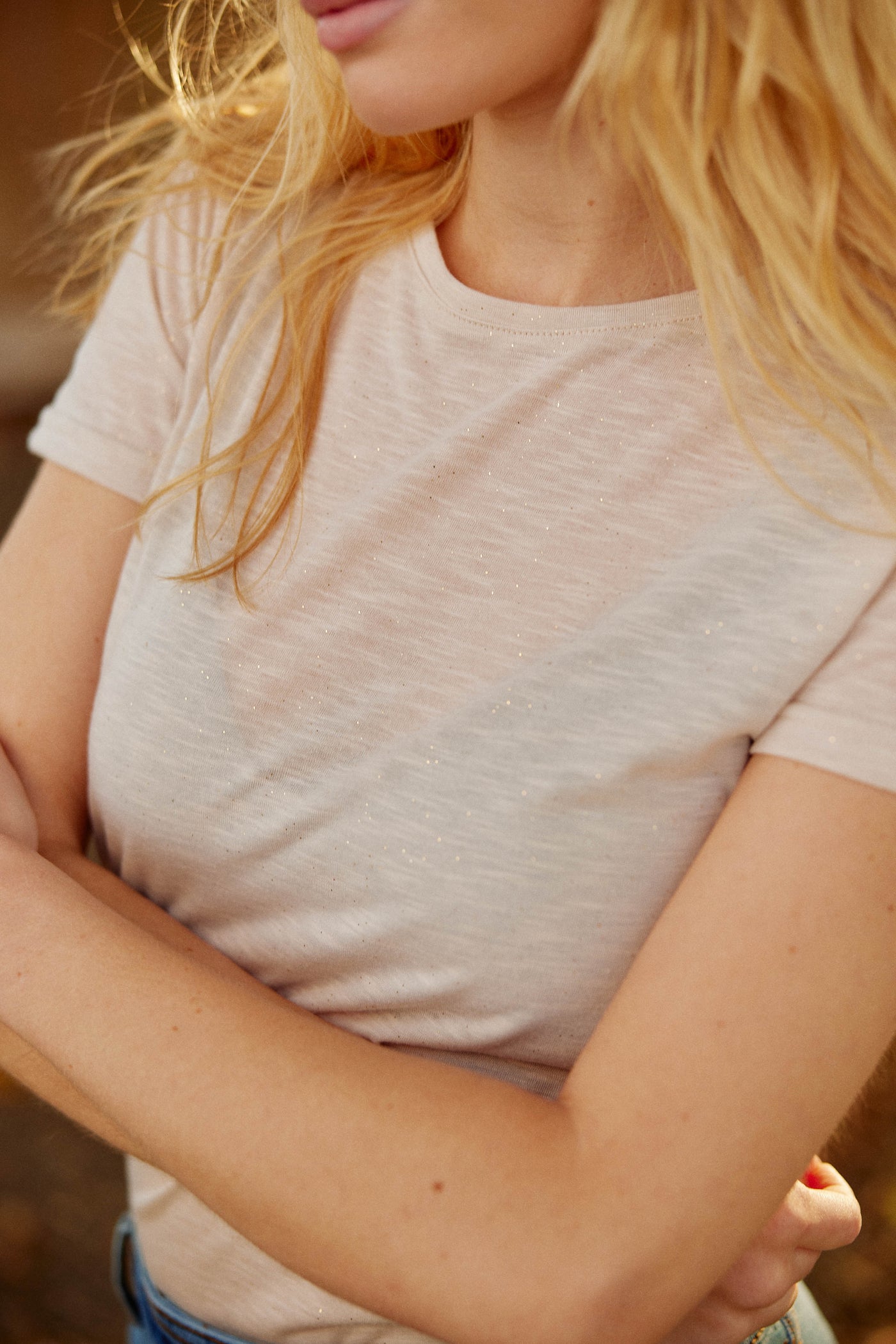 T-shirt Elva - Beige