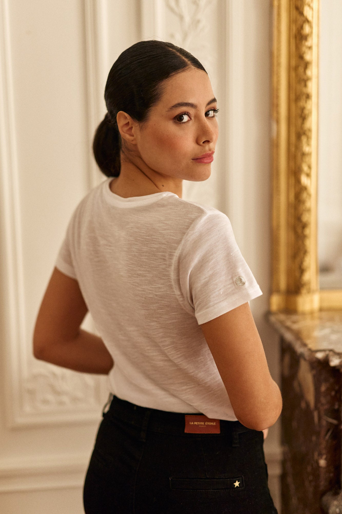 White T-shirt - Elva 