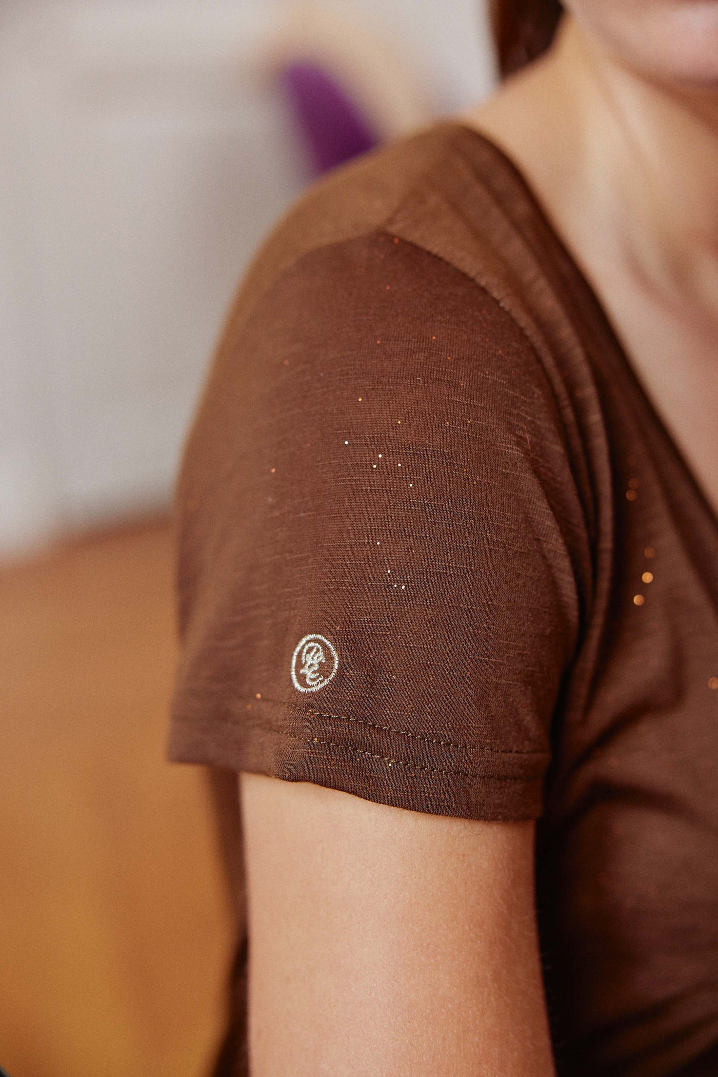 T-shirt Elvie - Choco