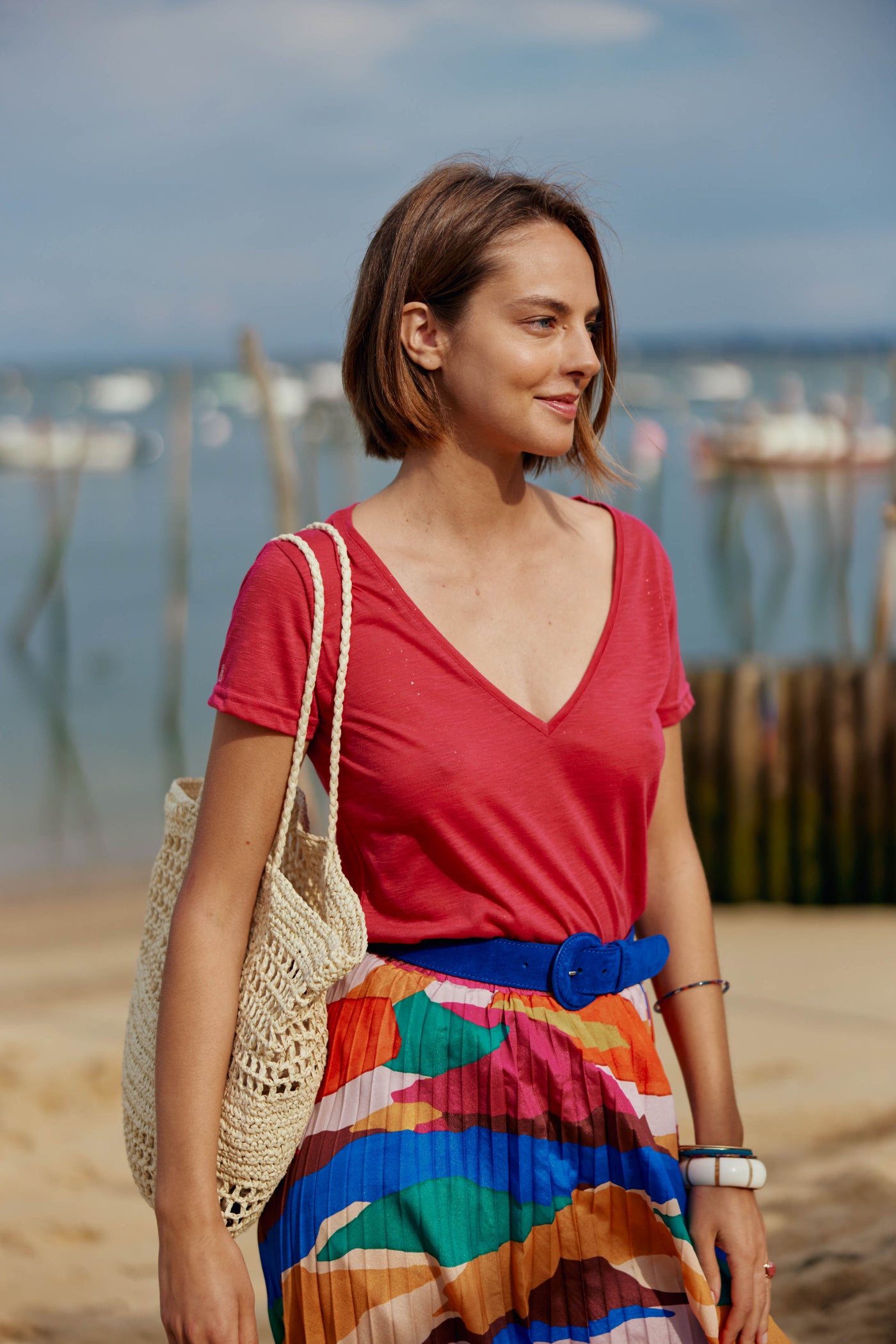 T-shirt Elvie - Rose