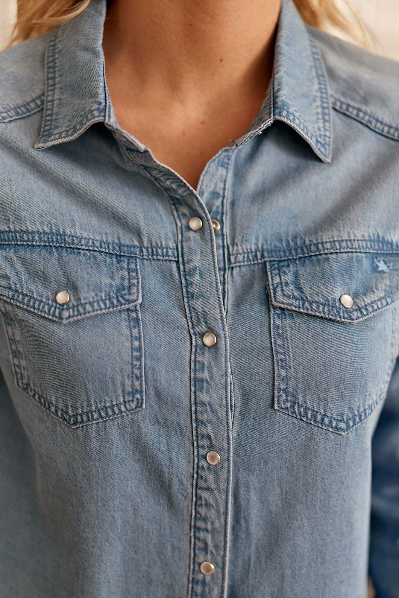 Denim blouse - Erila 