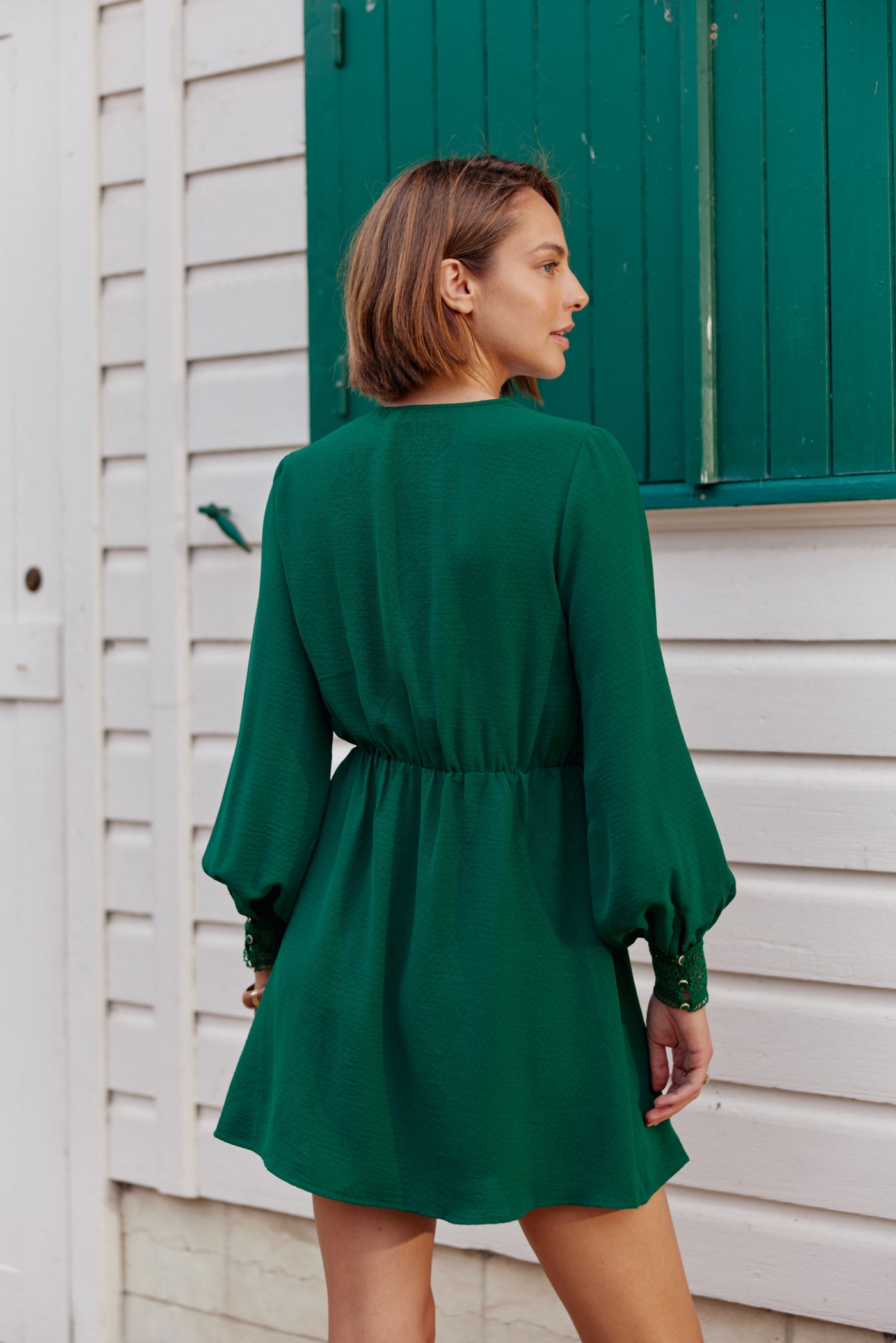 Dress Evangeline - Vert