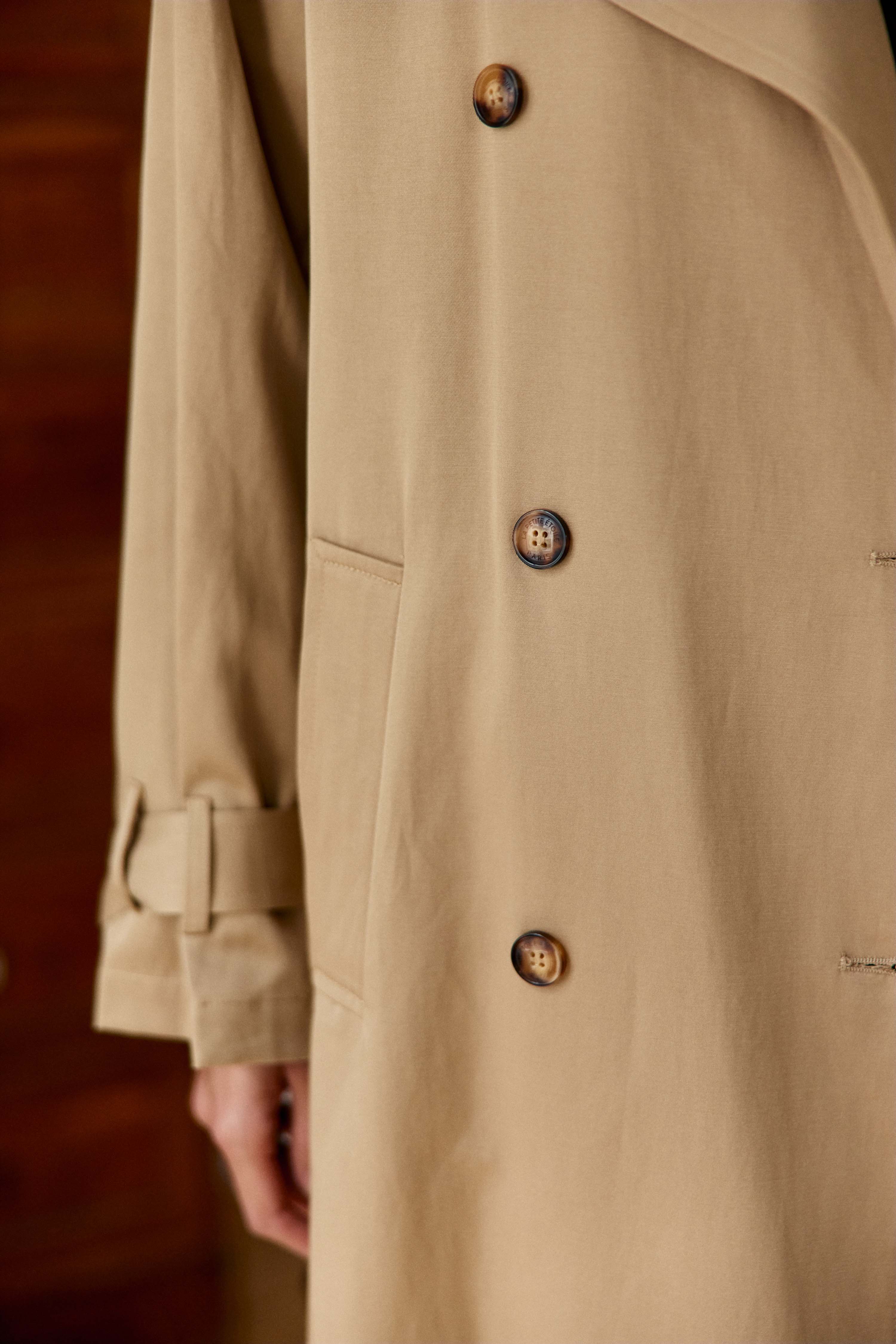 Faragi - Trench-coat midi