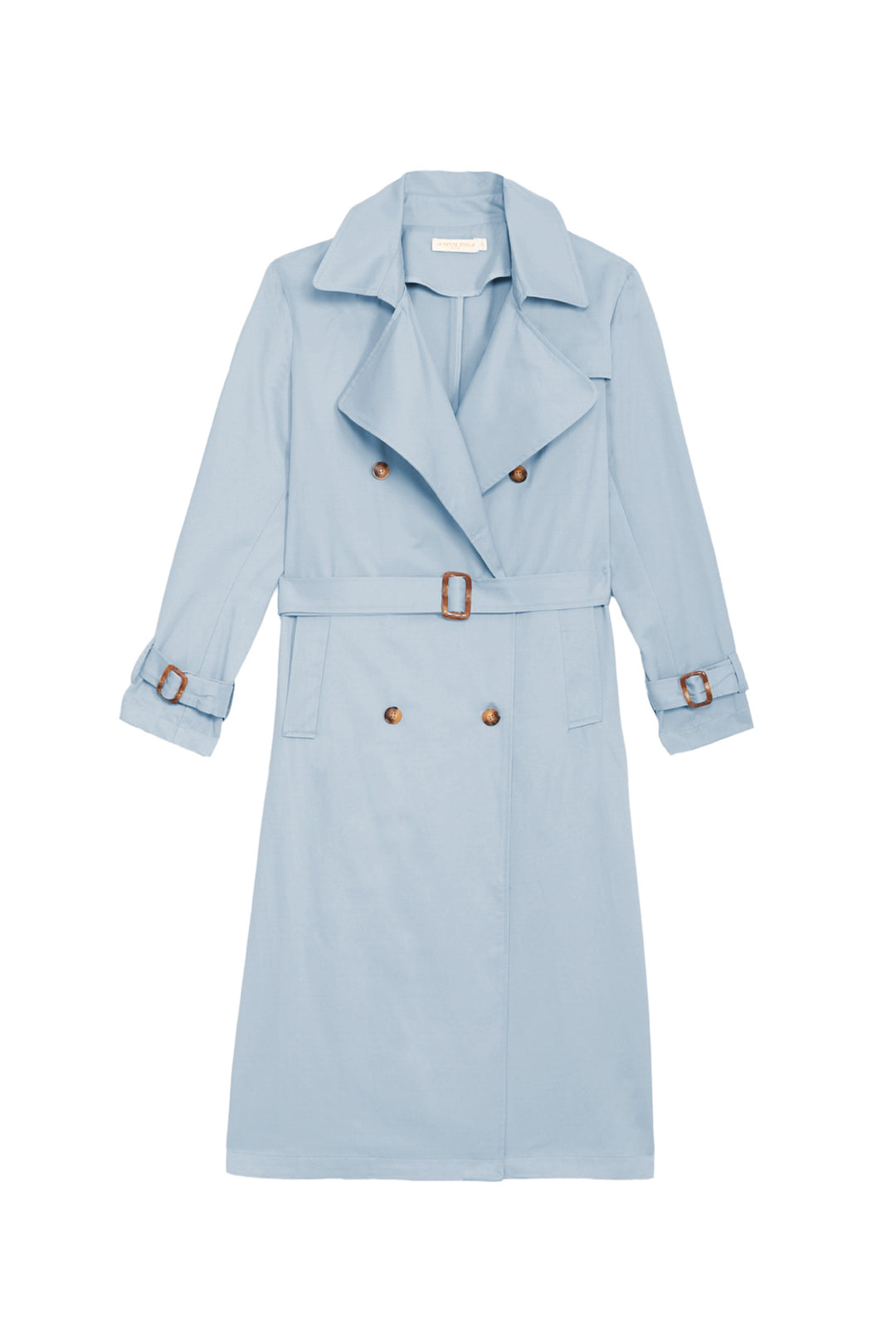 Abrigos Pretty Little Thing Petite Oversized Trench Azules Las
