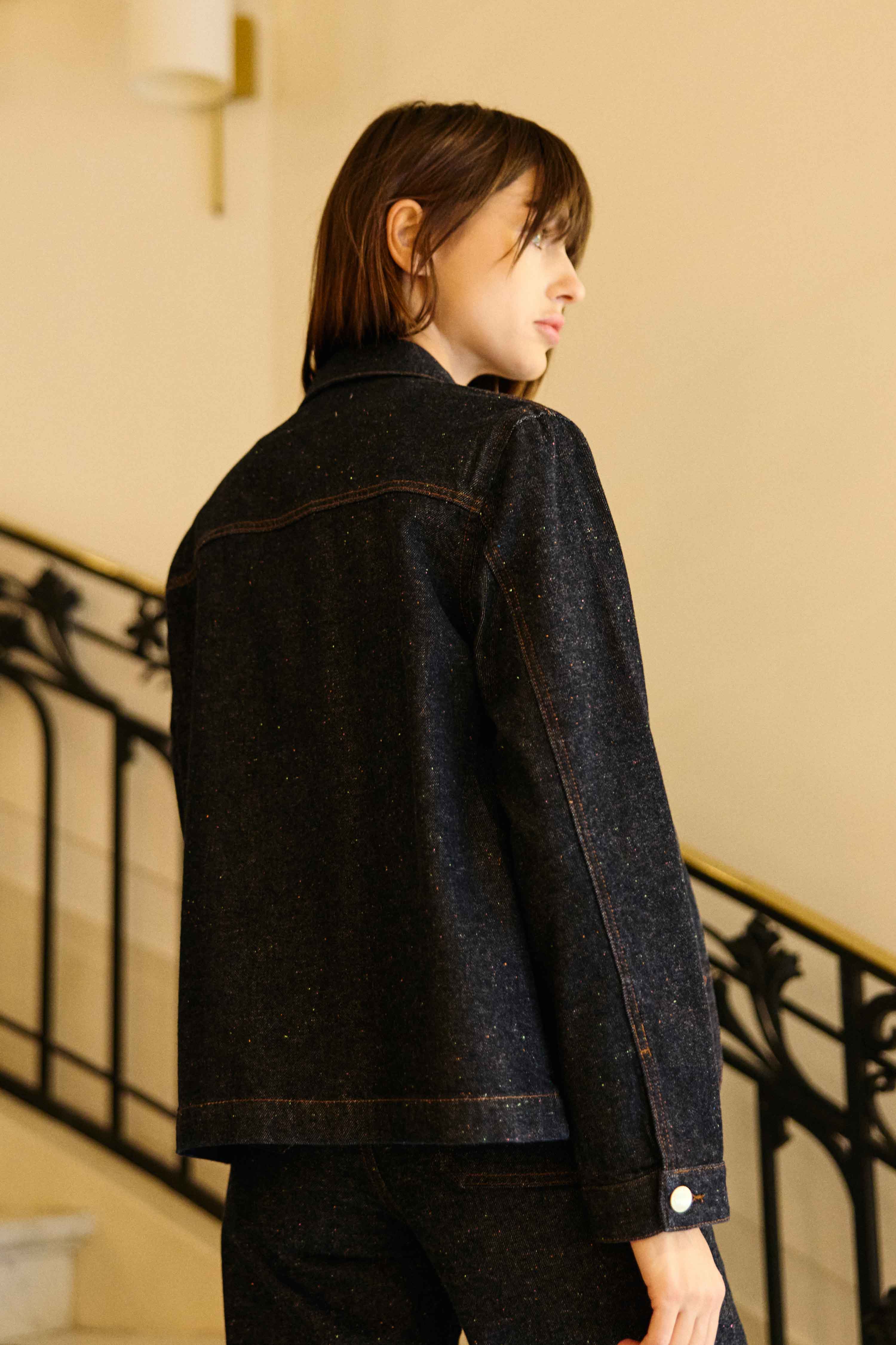 Veste denim brut - Fauline