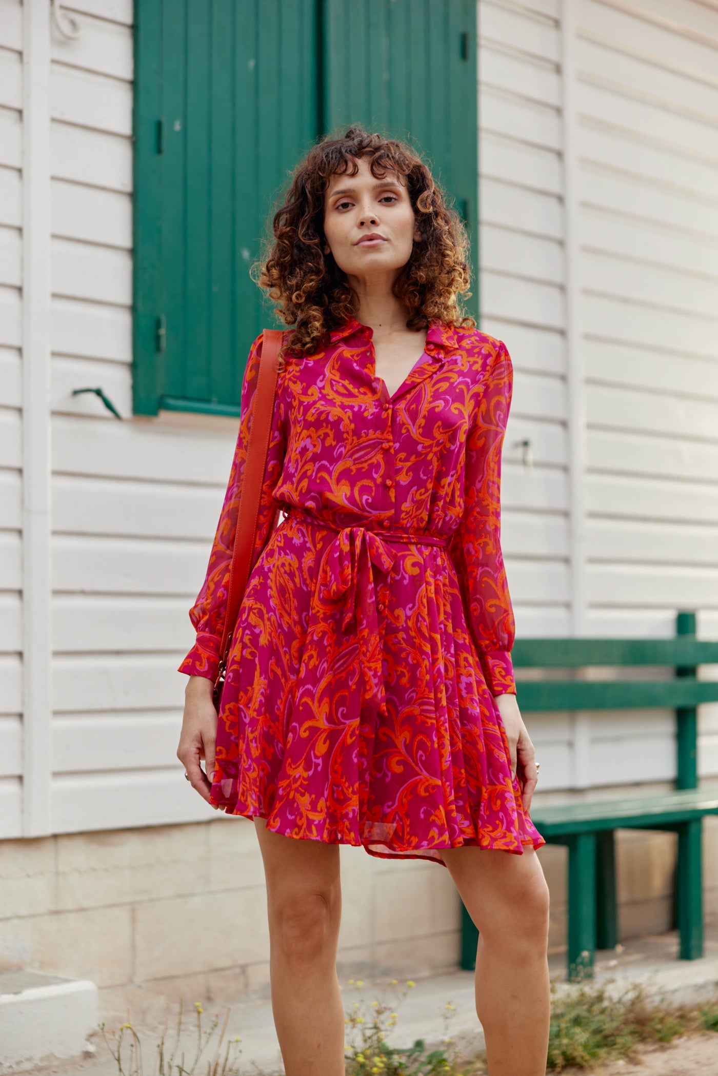 Robe Gino - Rose/orange
