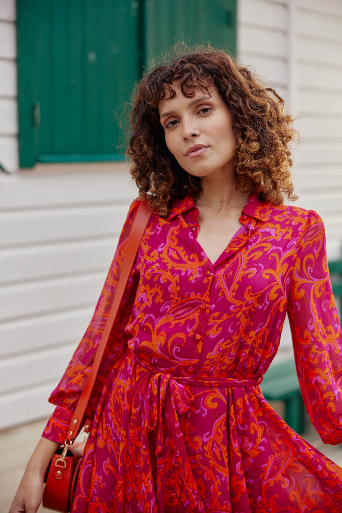 Robe Gino - Rose/orange