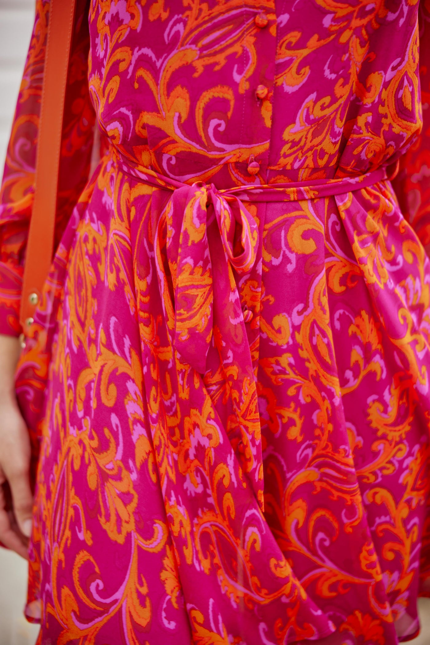 Robe Gino - Rose/orange