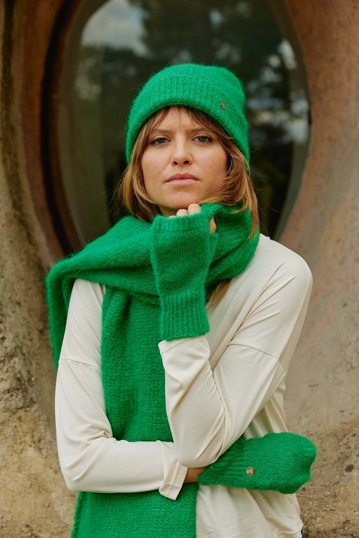 Echarpe Glenna - Vert
