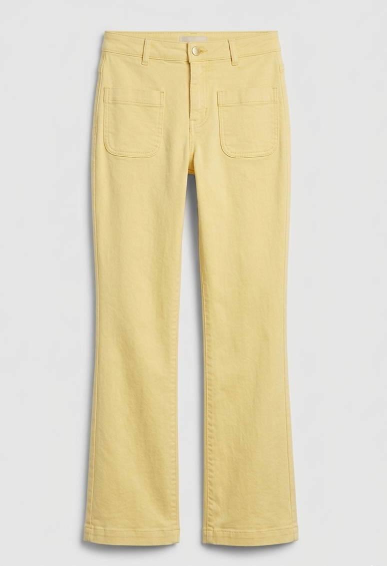 Gelbe Schlagjeans - Sonny