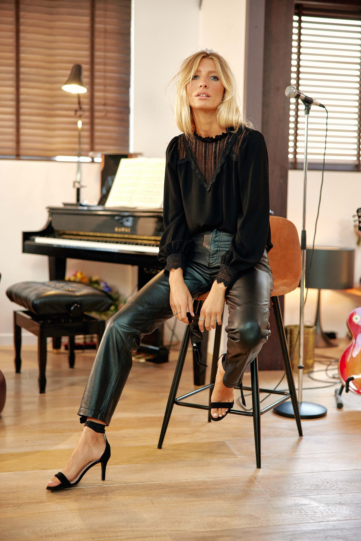 Blouse Horiana - Noir