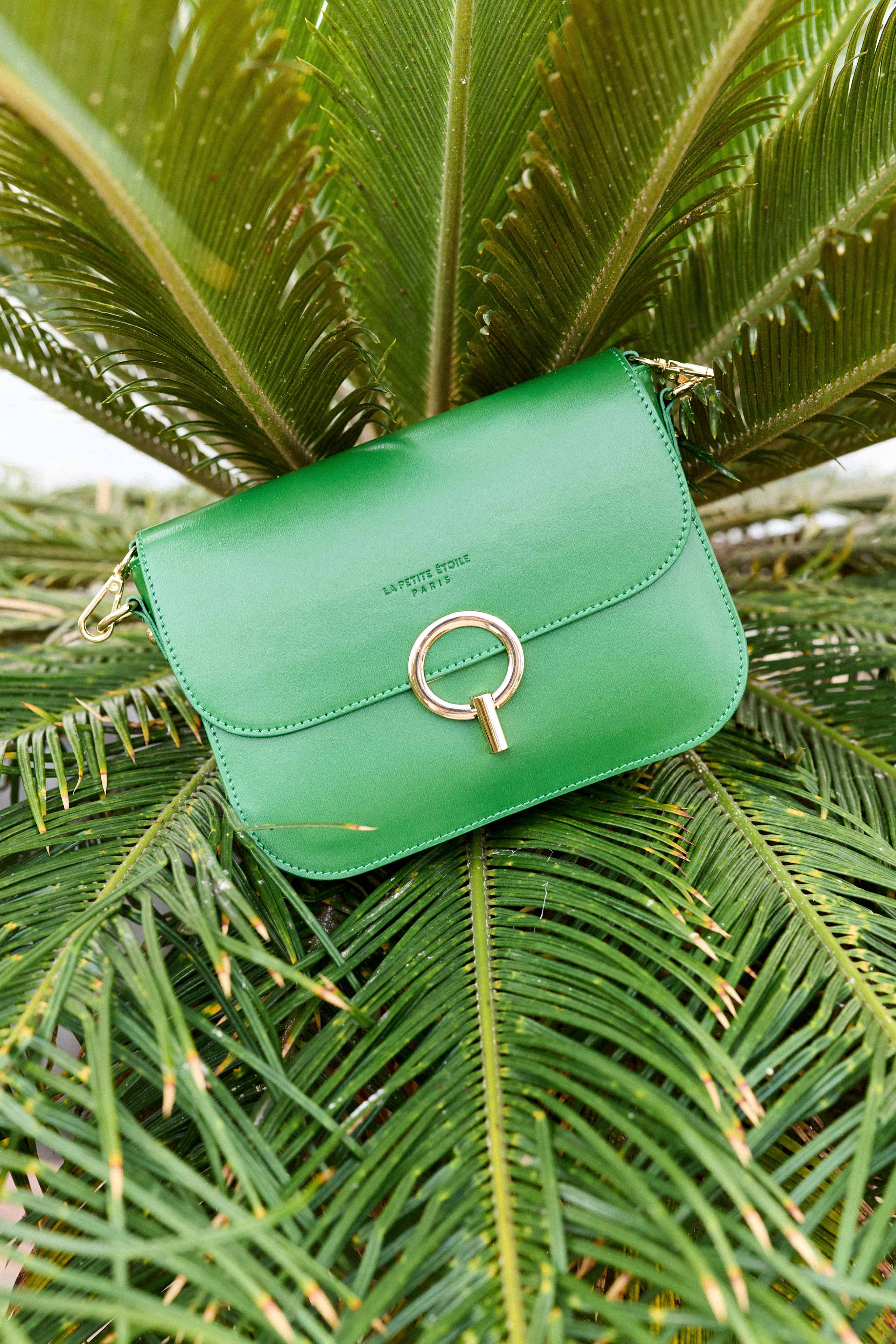 James Leather Bag - Green